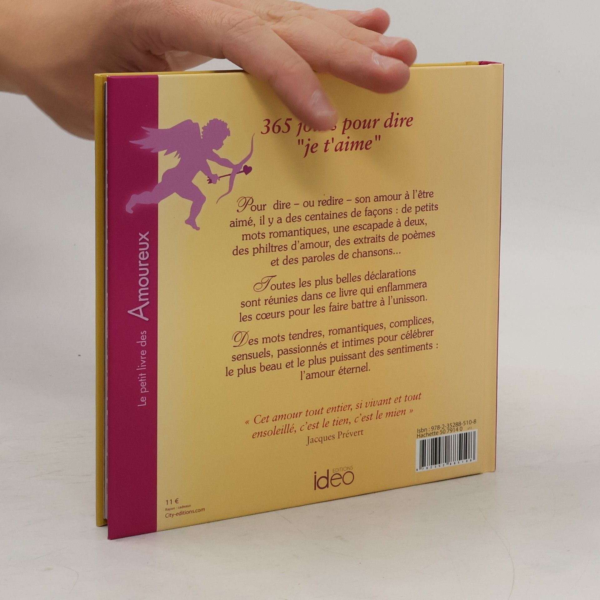 City Le petit livre des amoureux