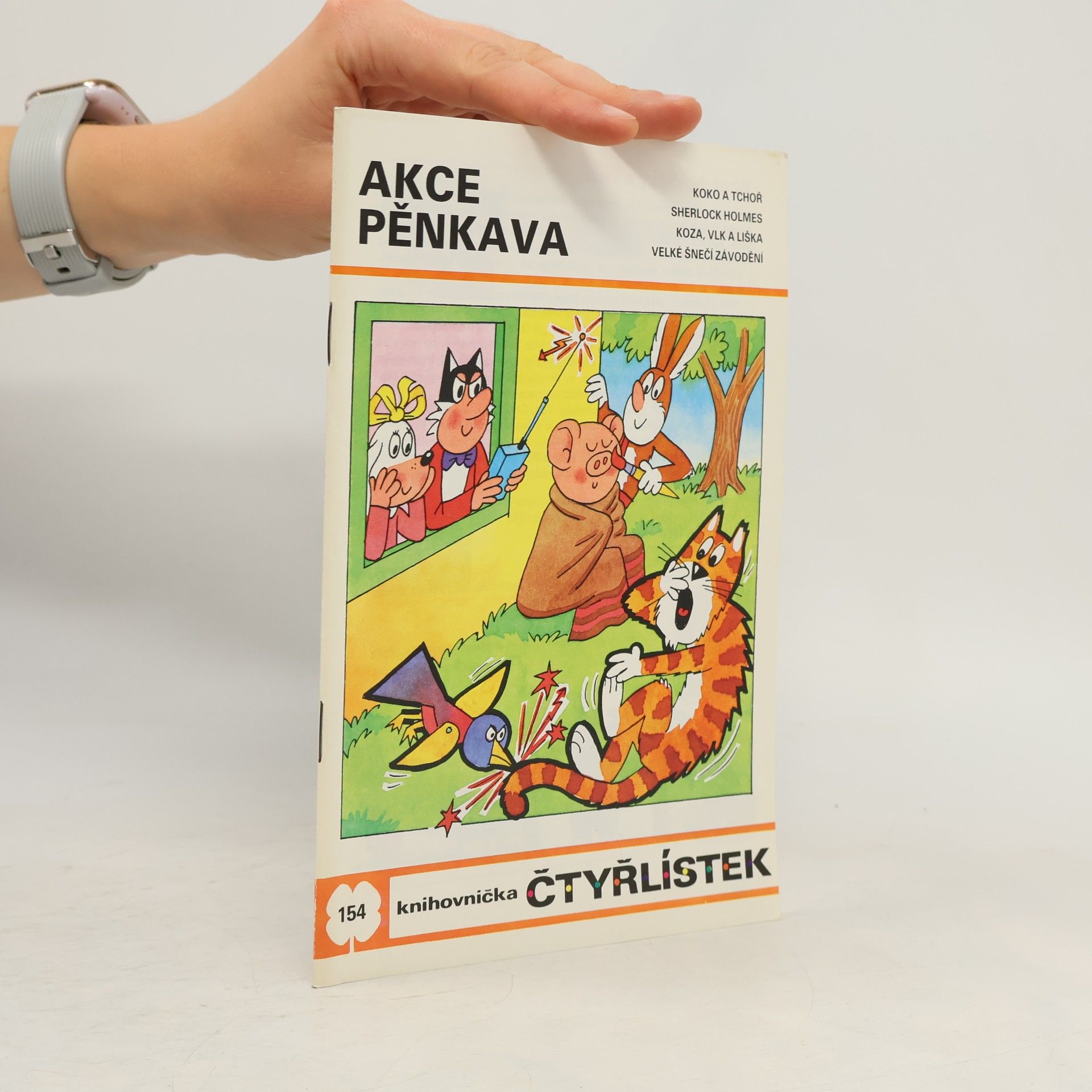 Kolektiv autorů Čtyřlístek 154. Akce pěnkava