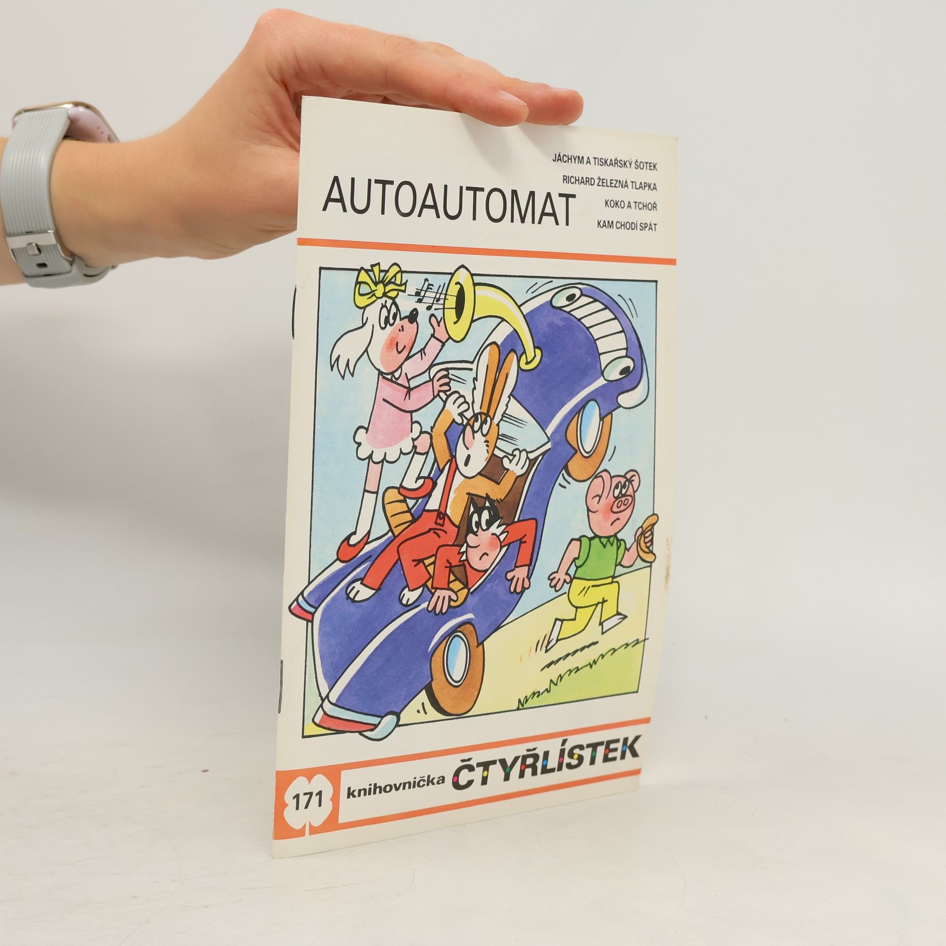 Ljuba Štíplová Čtyřlístek 171. Autoautomat