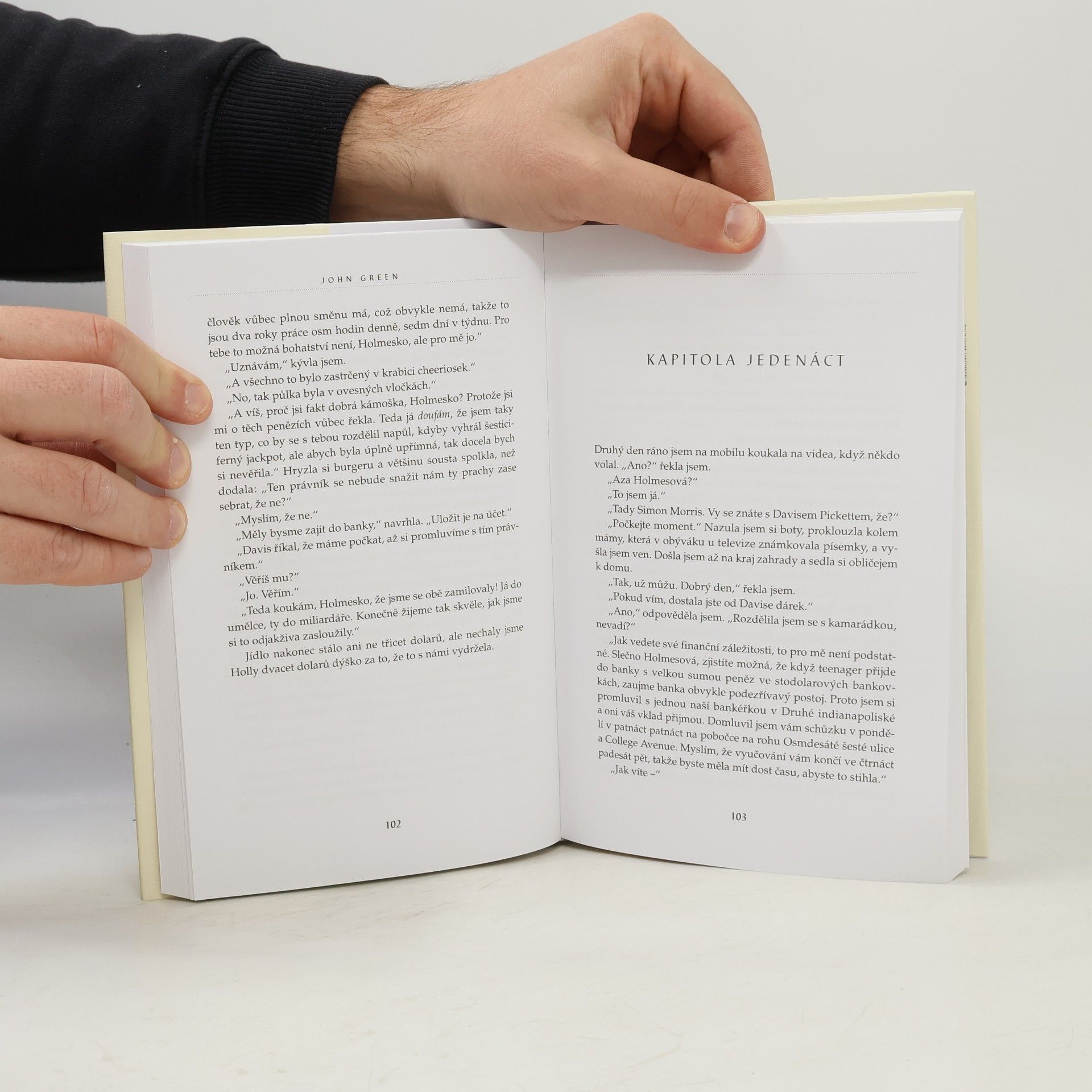 John Green Jedna želva za druhou