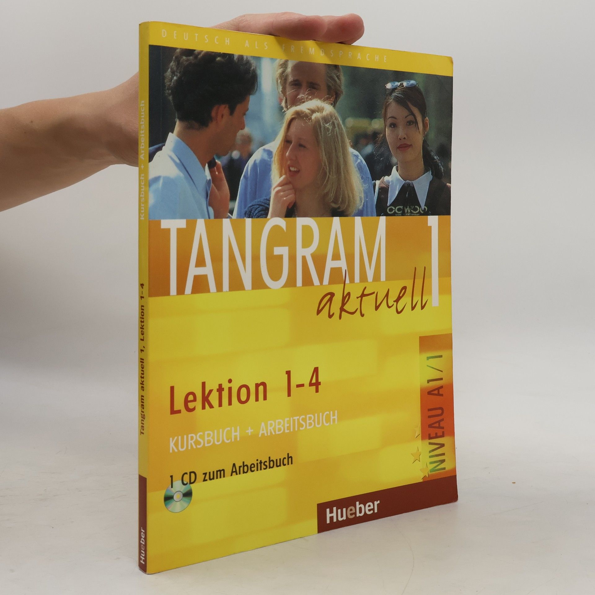 Tangram aktuell 1. Lektion 1 - 4. Kursbuch + Arbeitsbuch