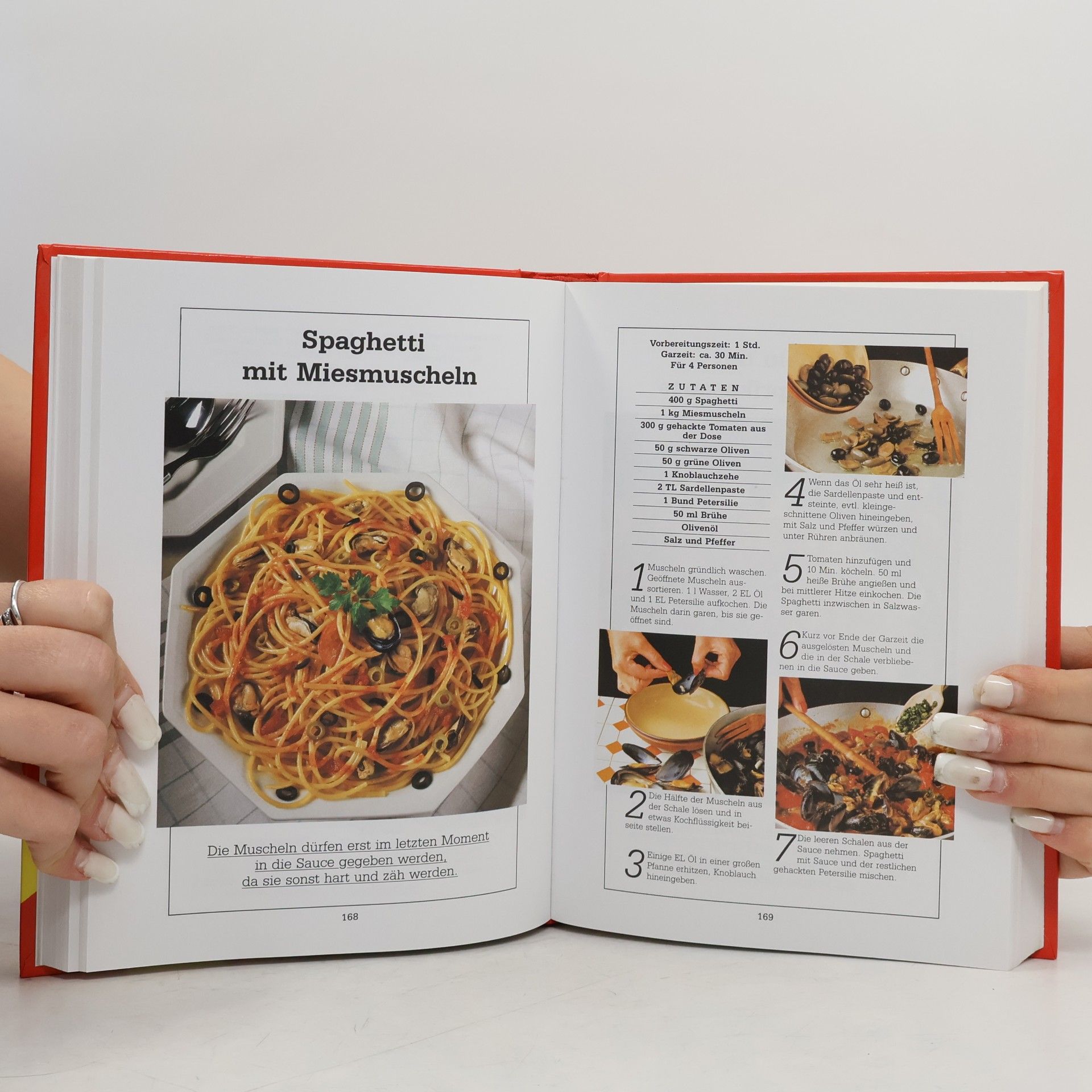 Kochen Schritt für Schritt