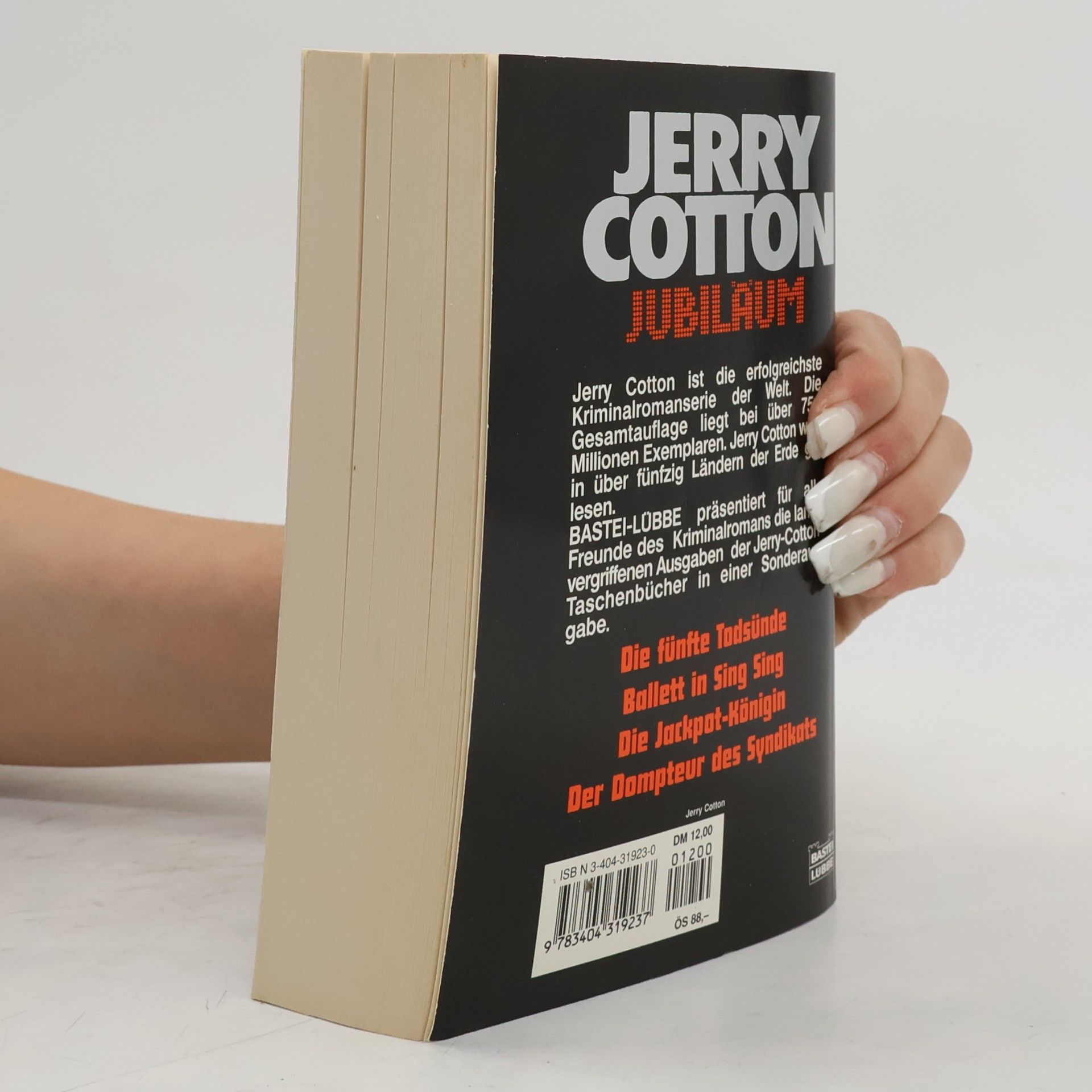 Jerry Cotton Jerry Cotton: Die fünfte Todsünde; Ballett in Sing Sing; Die Jackpot-Königin; Der Dompteur des Syndikats