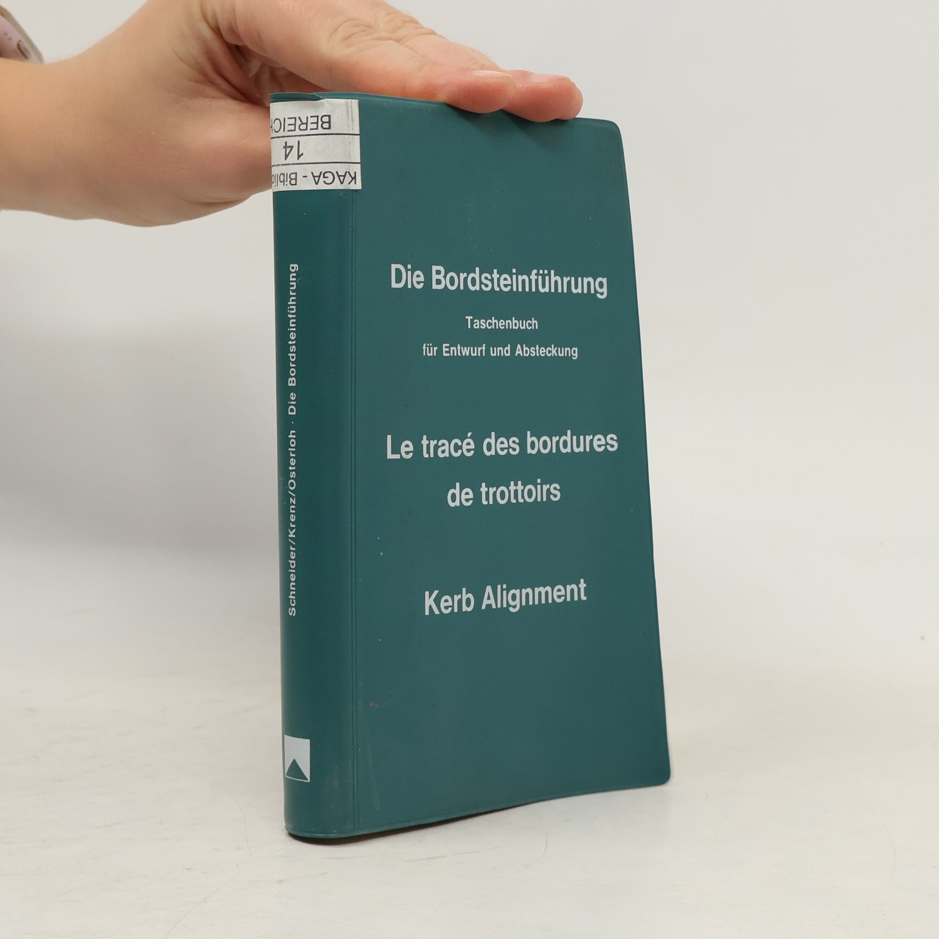 Alfred Krenz Die Bordsteinführung an Strassenkreuzungen und Knotenpunkten