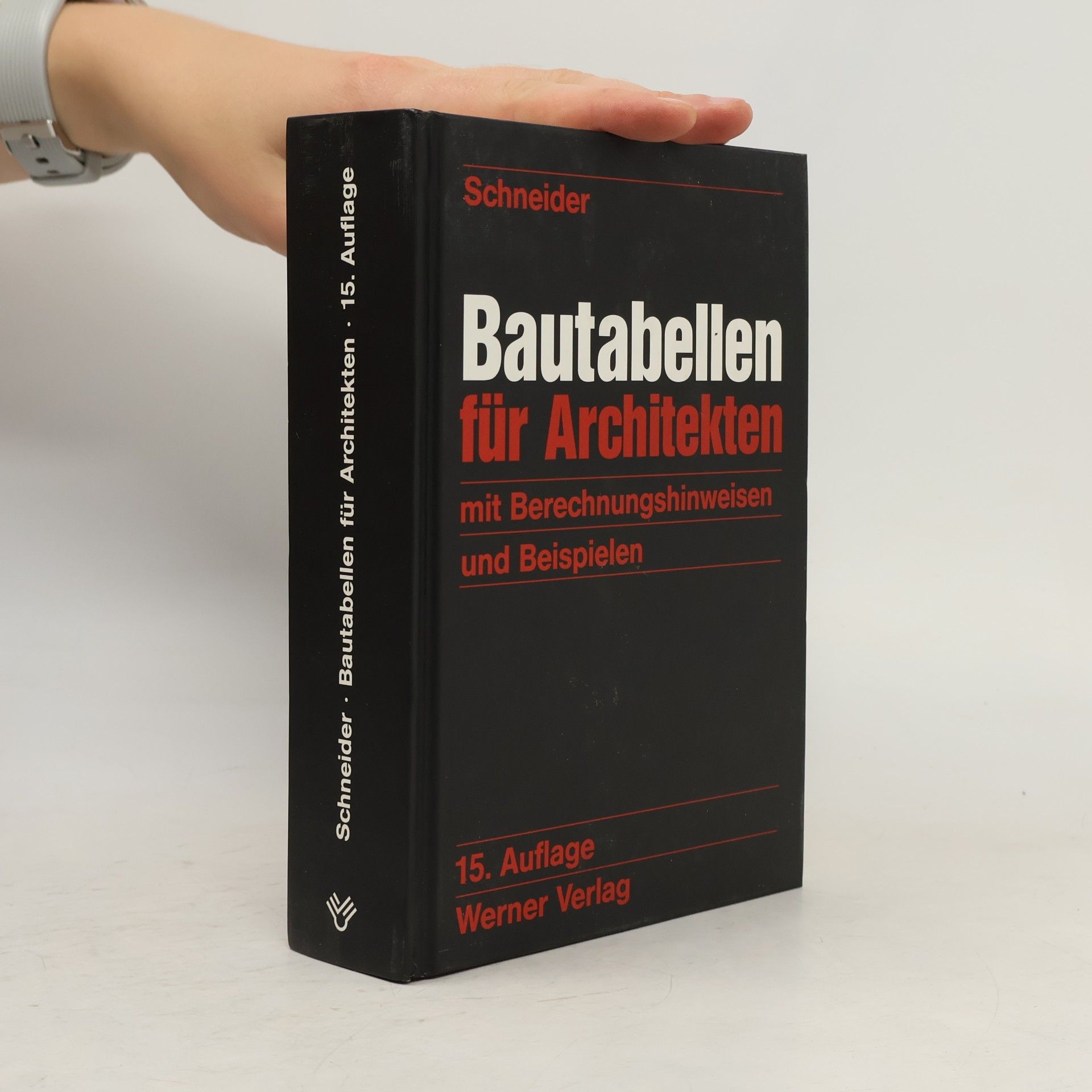 Bautabellen für Architekten