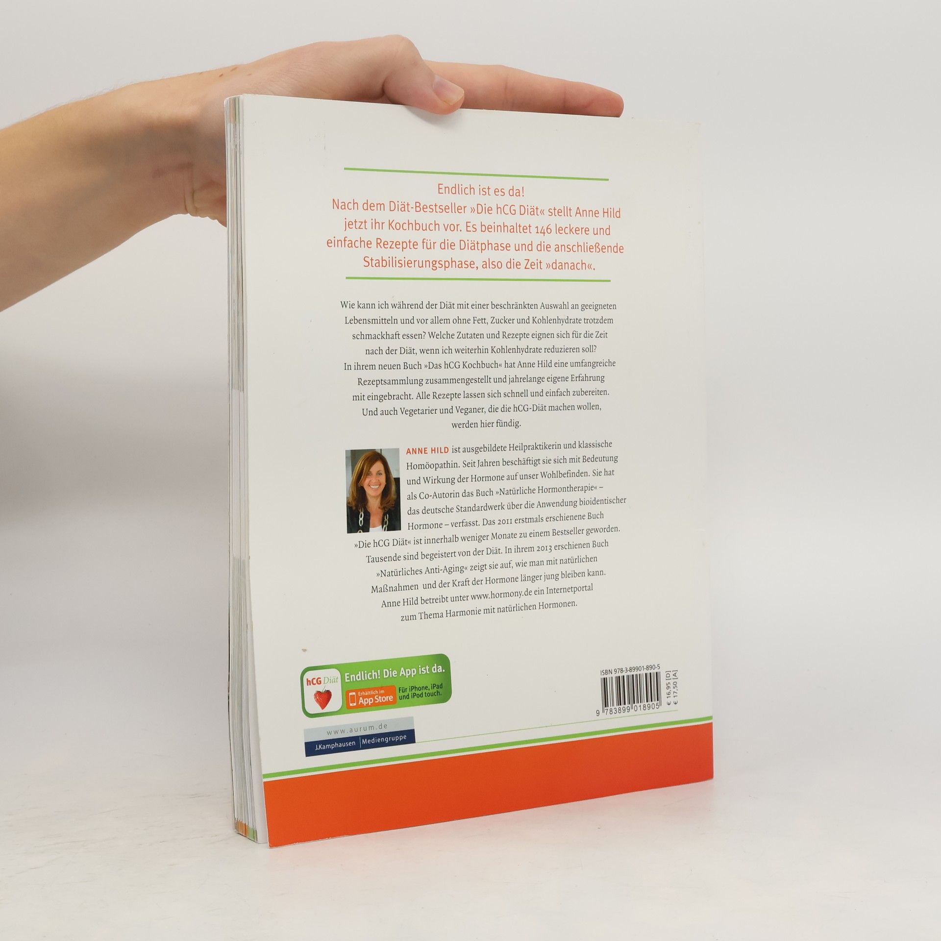 Anne Hild Das hCG-Kochbuch