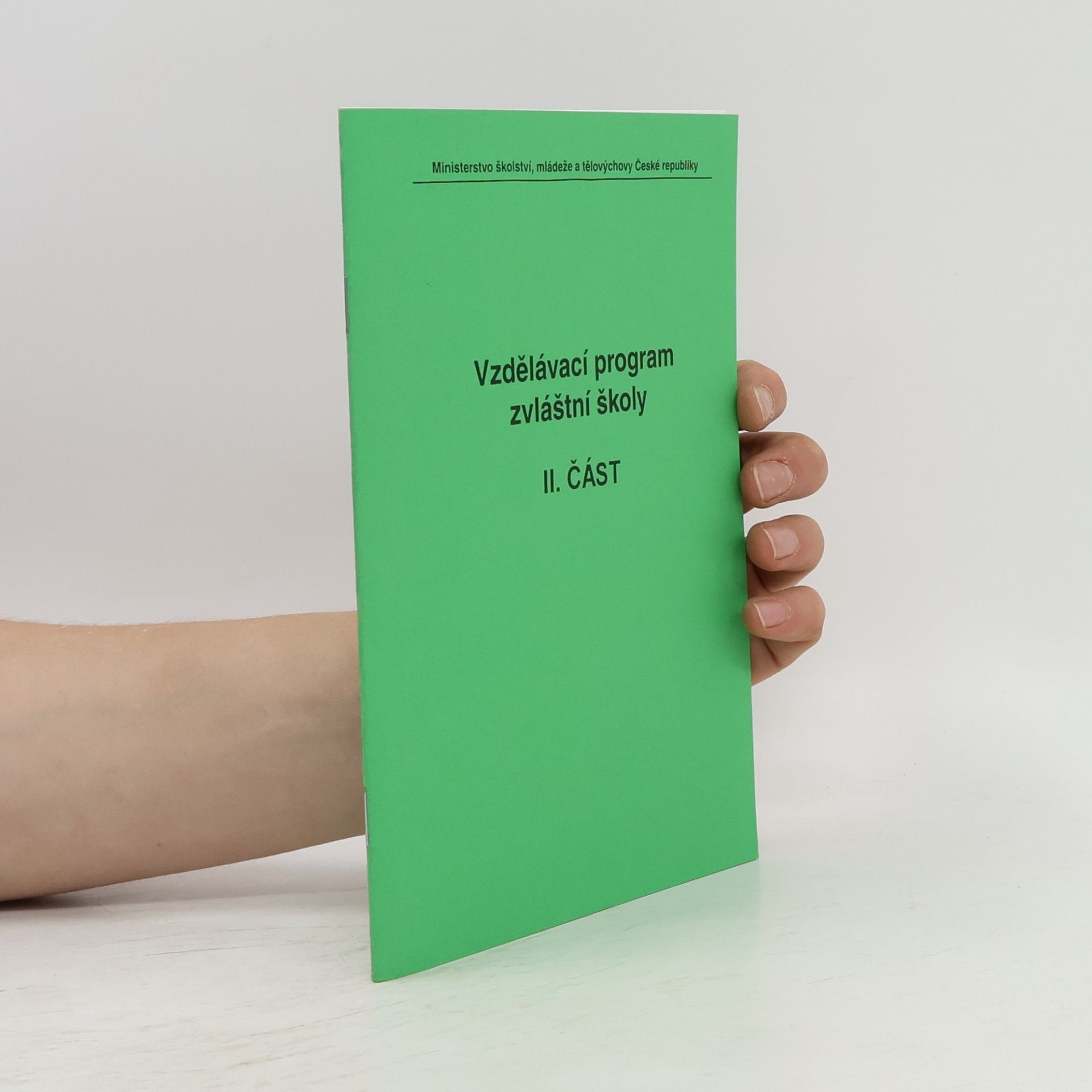 Various authors Vzdělávací program zvláštní školy