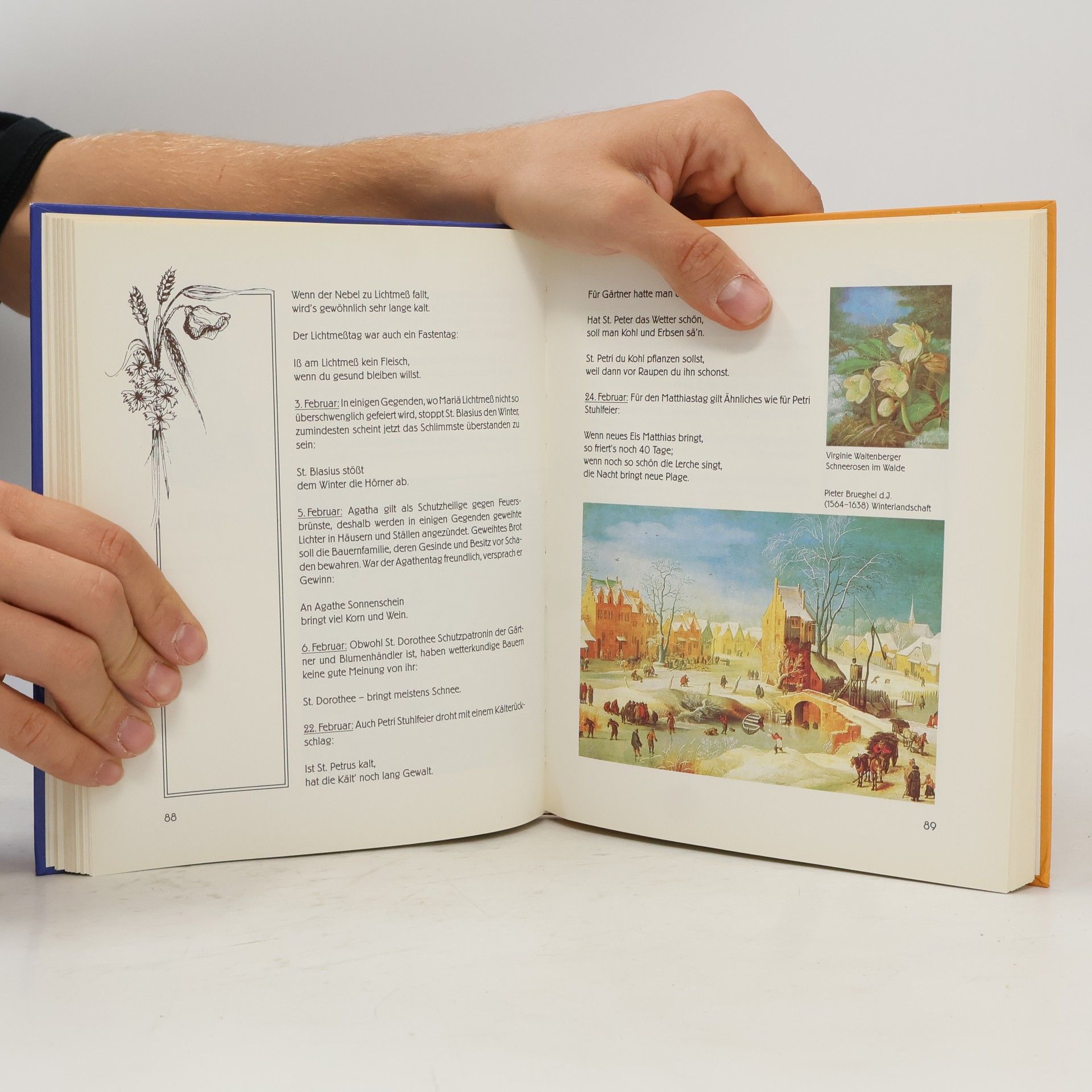 Georg Haddenbach Mit Bauernregeln durch das Jahr