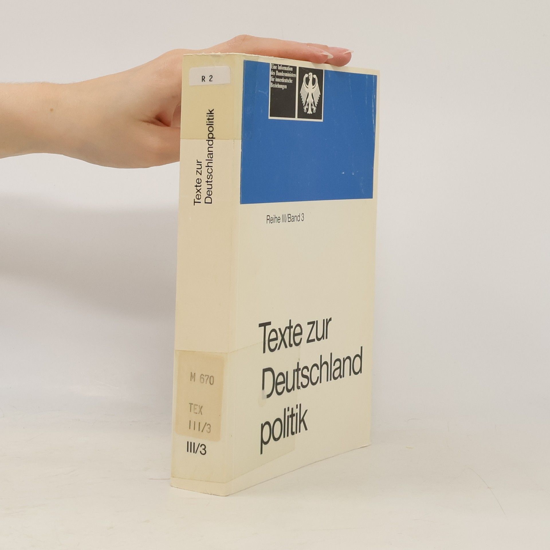 Autorenkollektiv Texte zur Deutschlandpolitik III/3