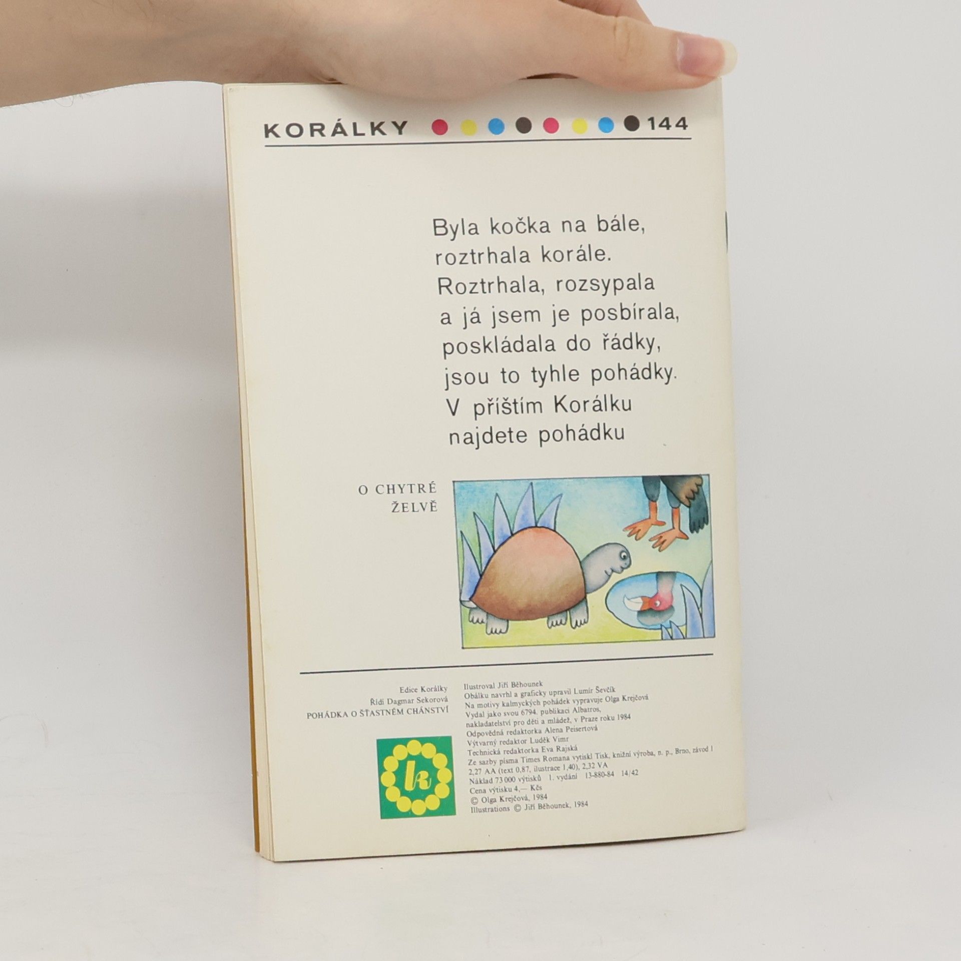 Jiří Běhounek Pohádka o šťastném chánství