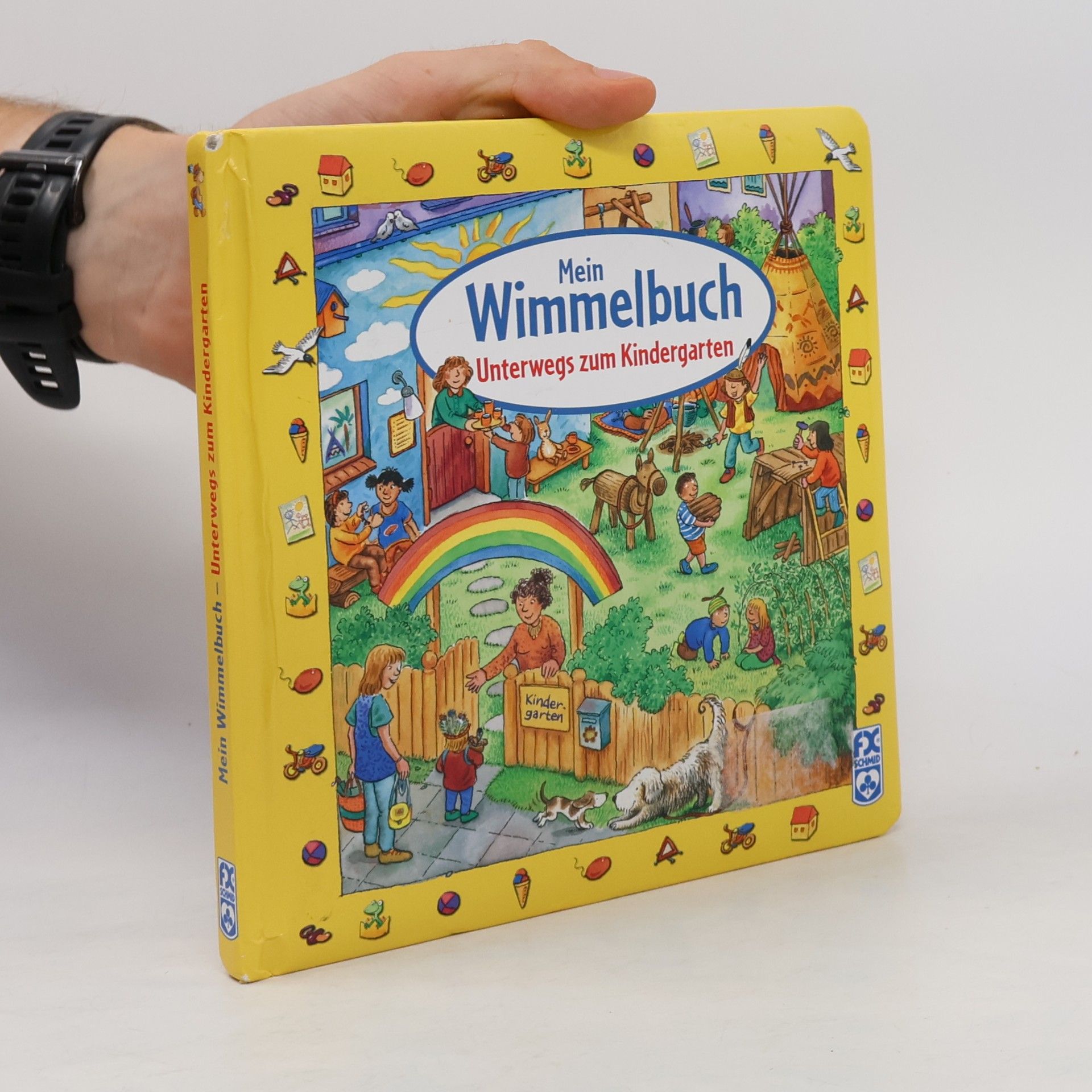 Wolfram Högerle Mein Wimmelbuch . Unterwegs zum Kindergarten
