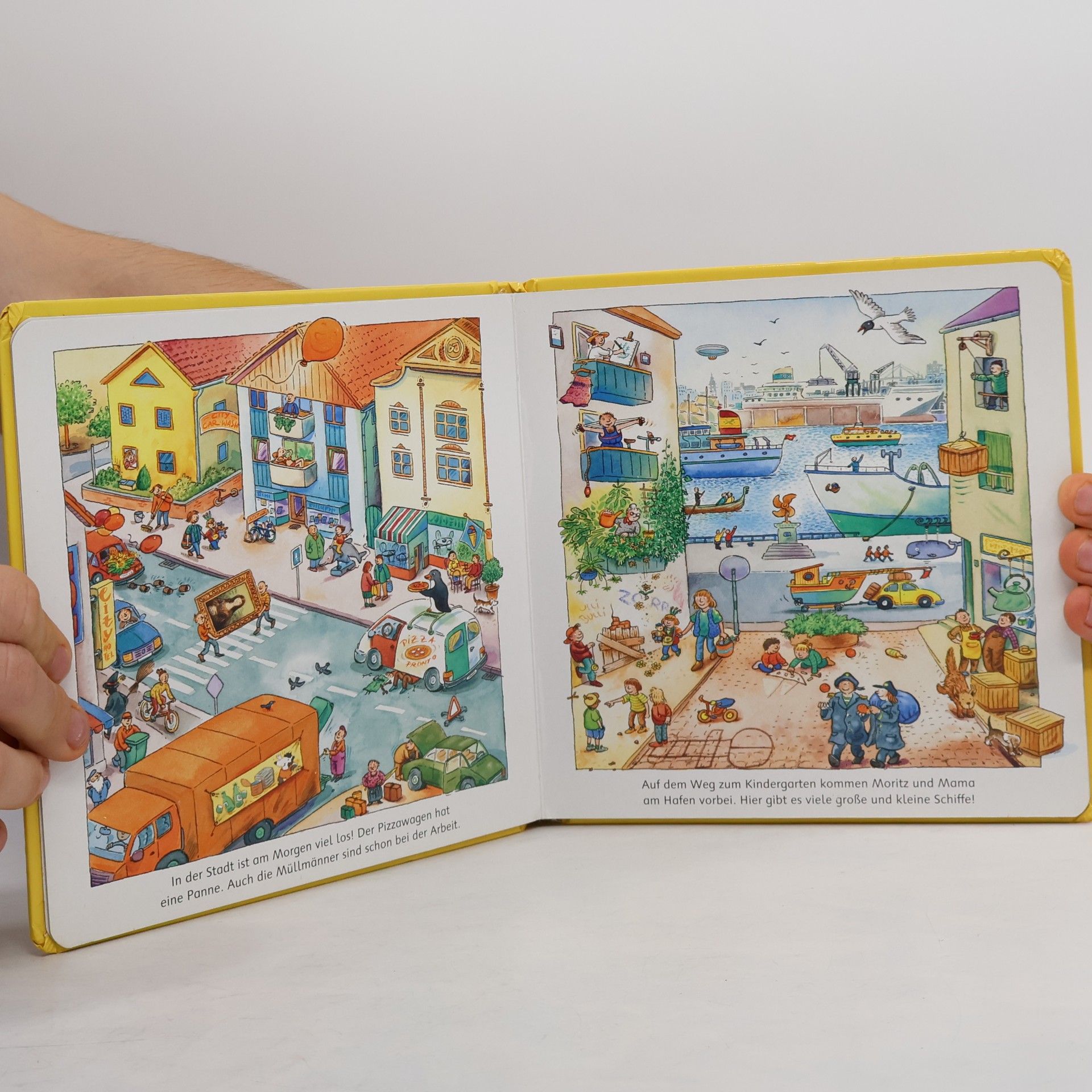 Wolfram Högerle Mein Wimmelbuch . Unterwegs zum Kindergarten