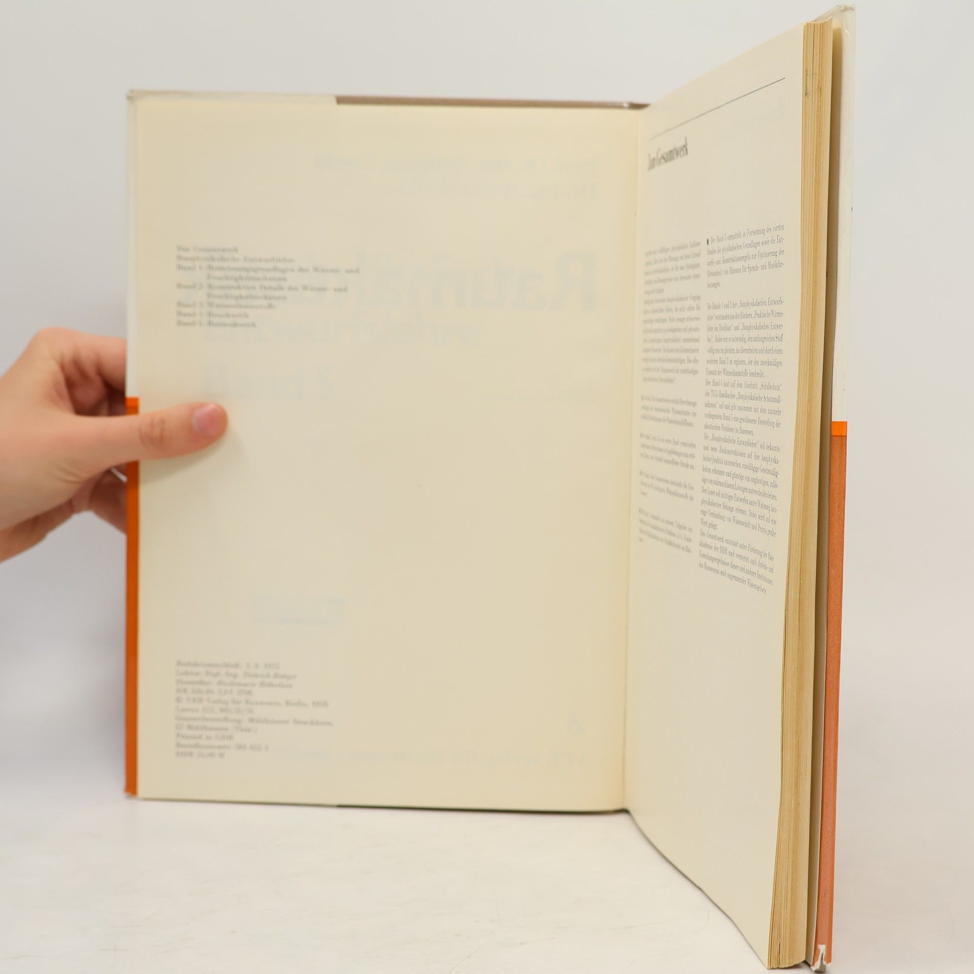 Fasold Bauphysikalische Entwurfslehre 5. Raumakustik