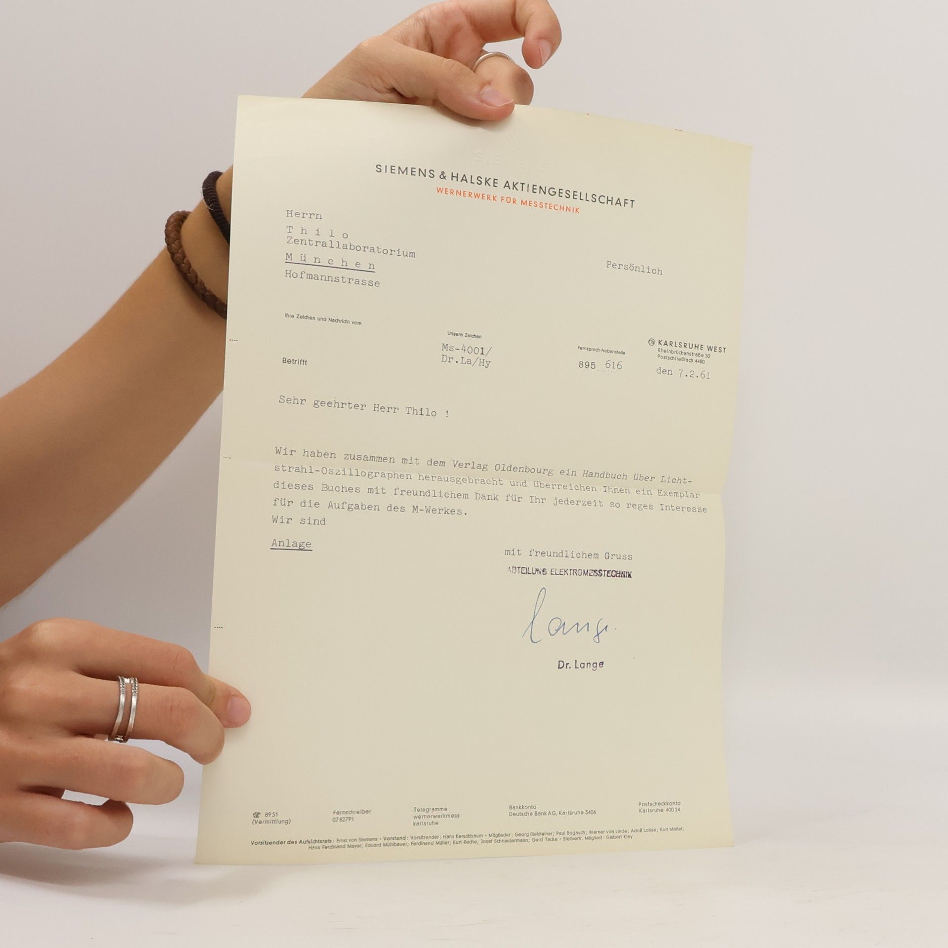Autorenkollektiv Lichtstrahl-Oszillographen