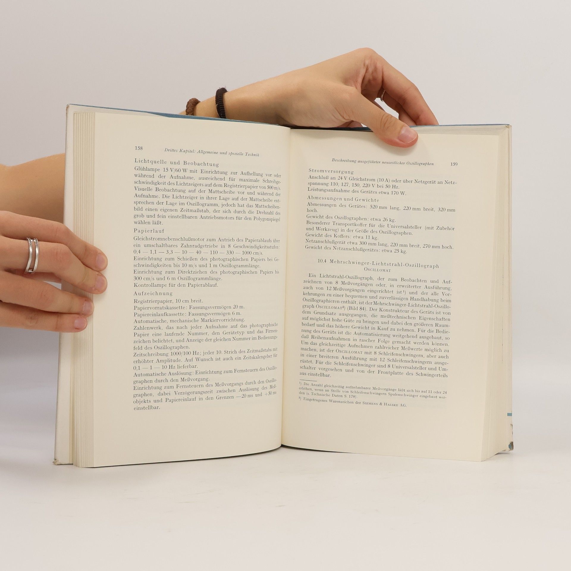 Autorenkollektiv Lichtstrahl-Oszillographen