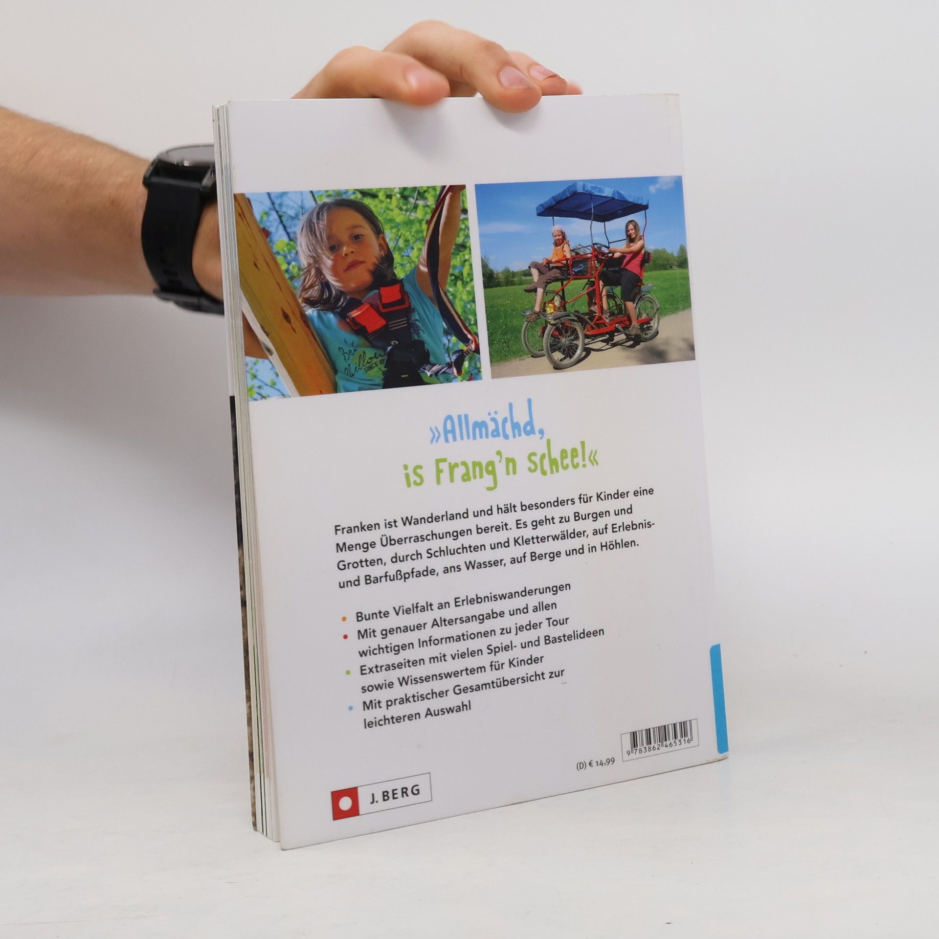 Margit Kleemann Das große Kinder-Wander-Erlebnis-Buch Franken