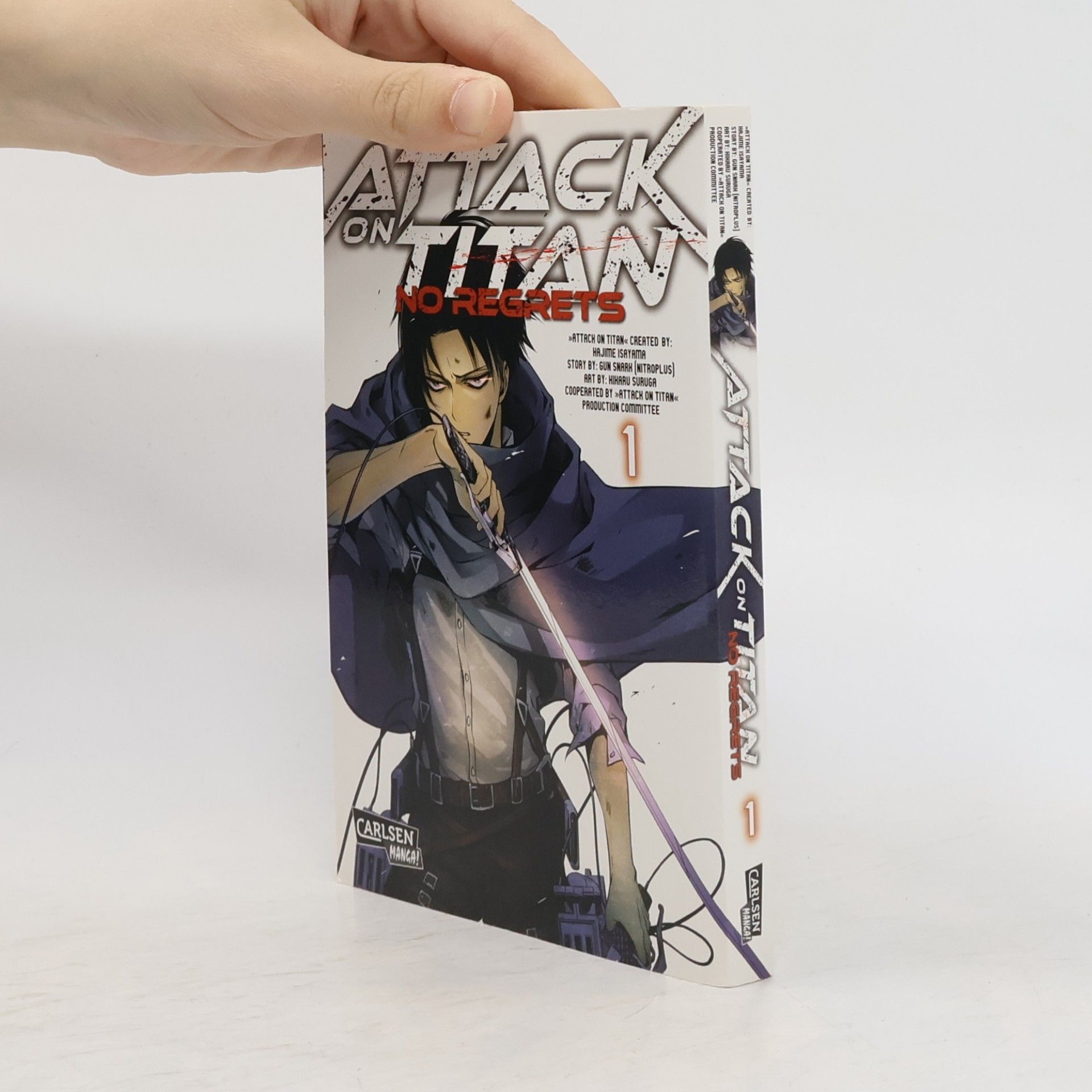 Hajime Isayama Attack on Titan. No Regrets 1