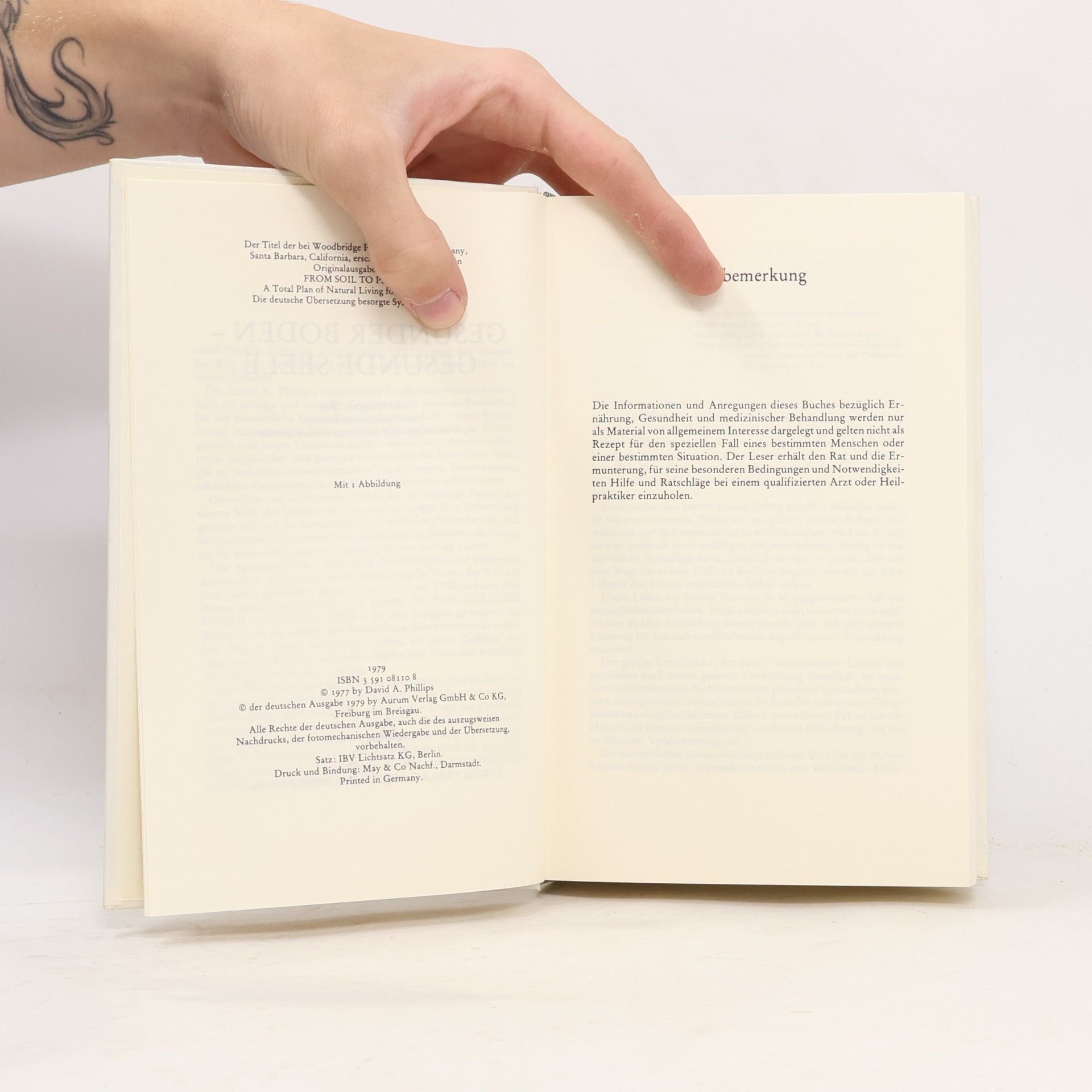 David Phillips Gesunder Boden, gesunde Seele