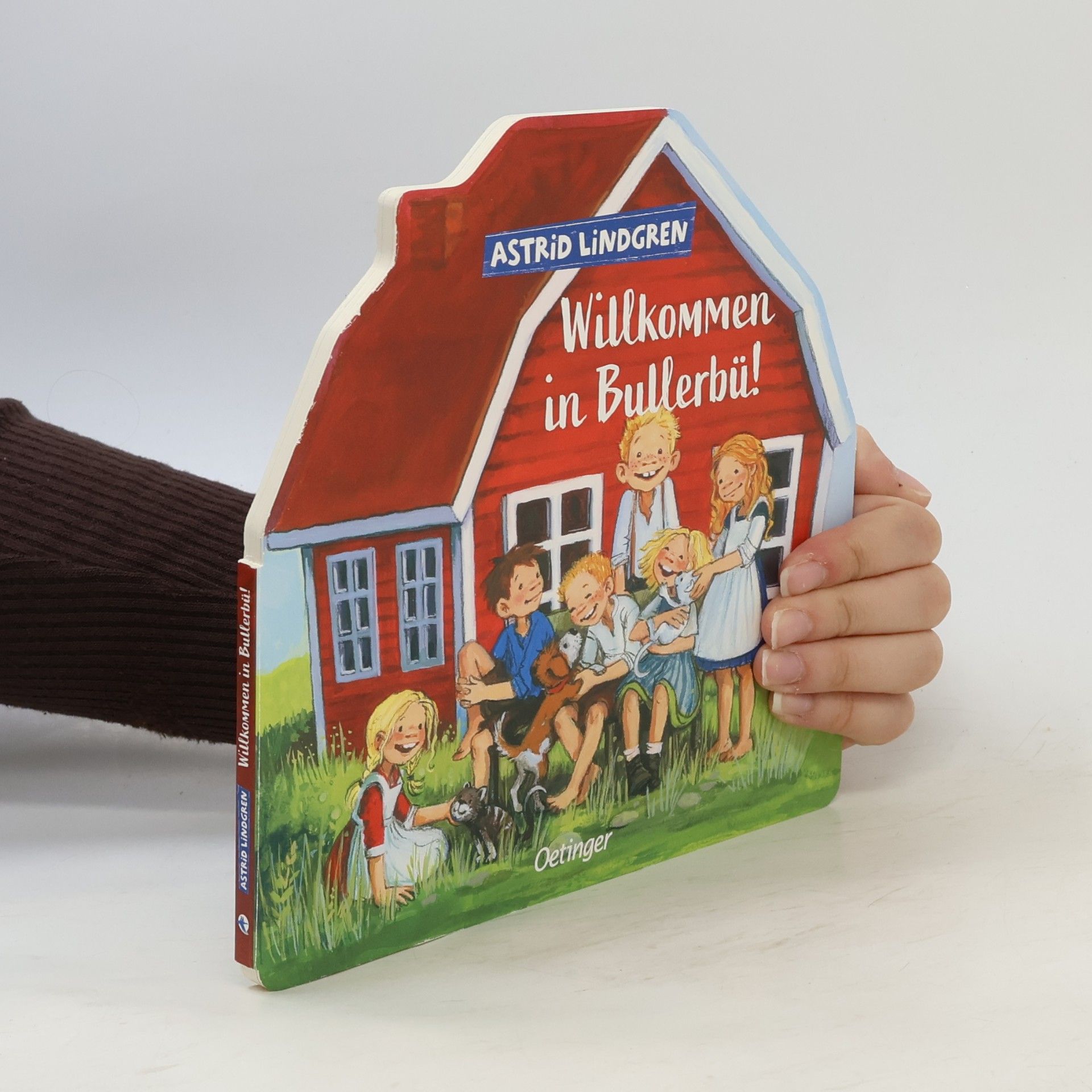 Willkommen in Bullerbü! - Pappbilderbuch in Schwedenhaus-Form mit ersten Geschichten aus Bullerbü für Kleinkinder ab 18 Monaten
