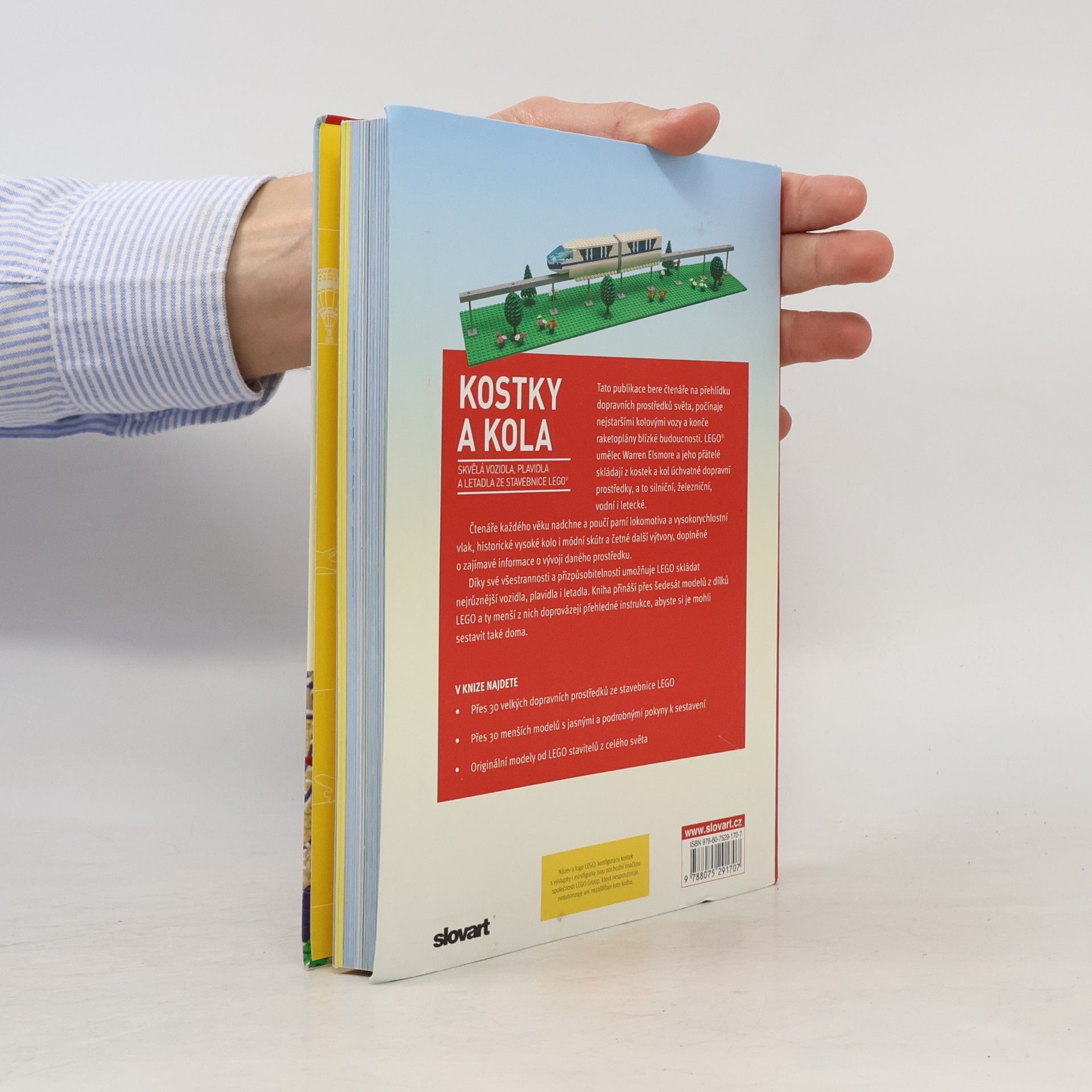 Waren Elsmore Kostky a kola: Skvělá vozidla, plavidla a letadla ze stavebnice LEGO®
