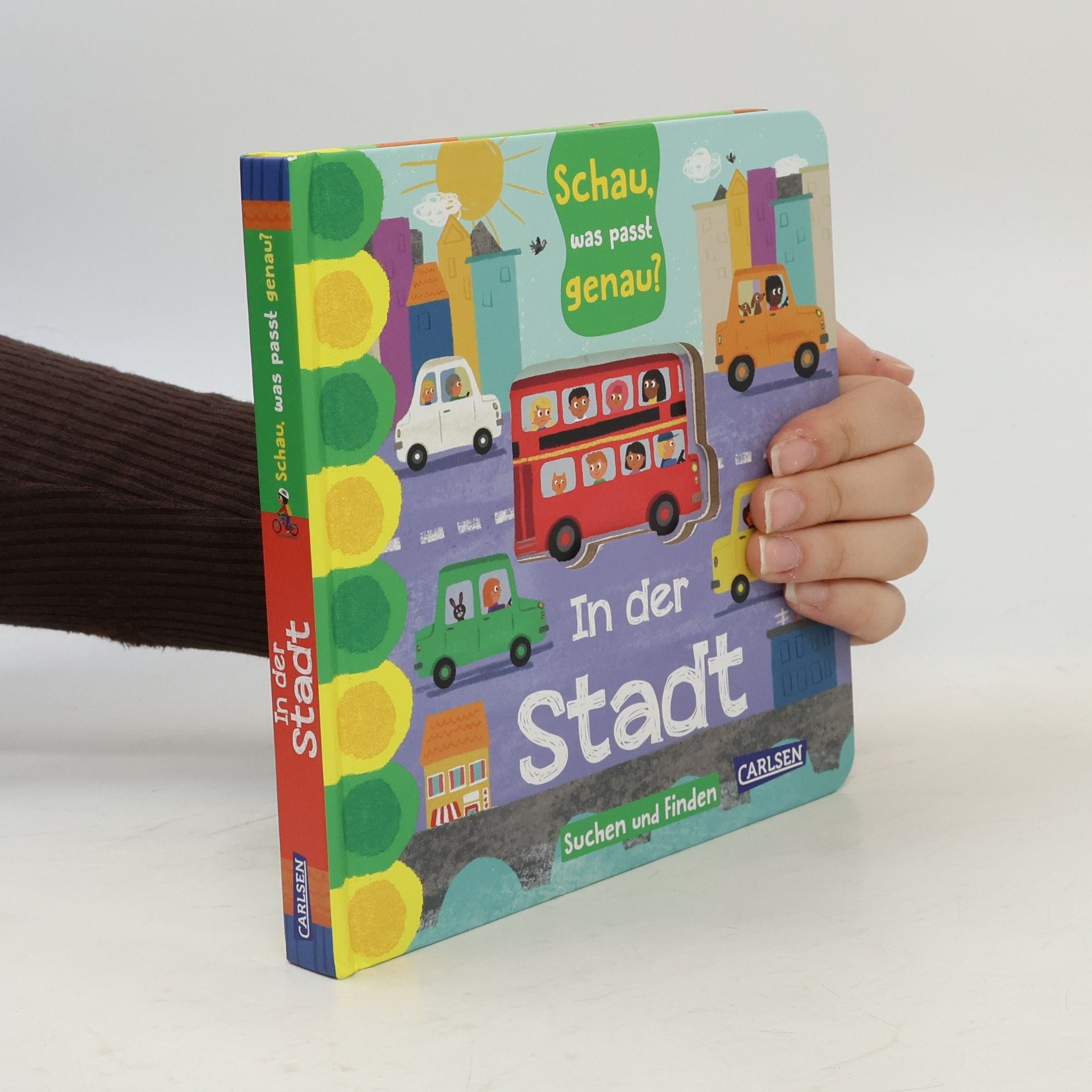 Schau, was passt genau? In der Stadt