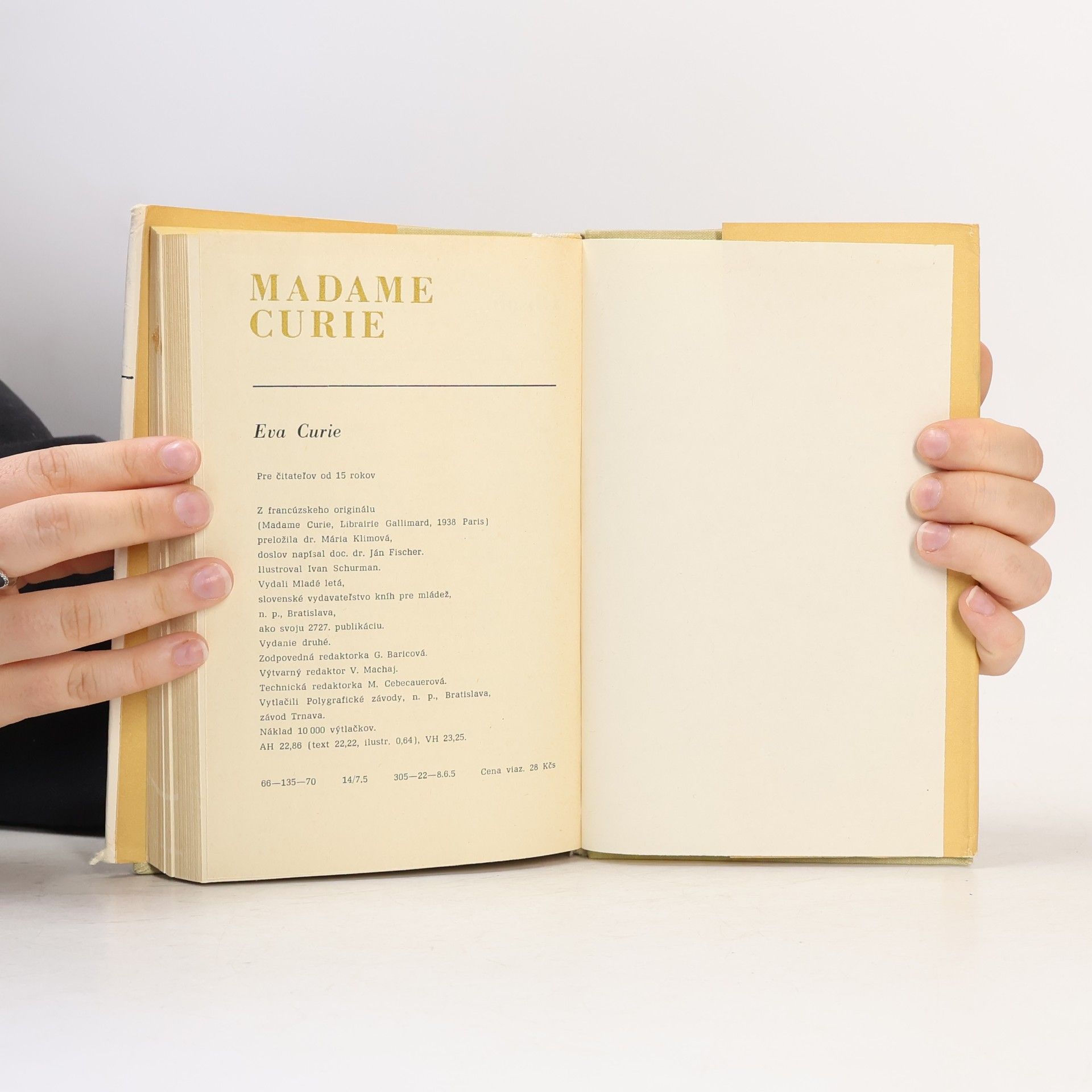 Ève Curie Madame Curie