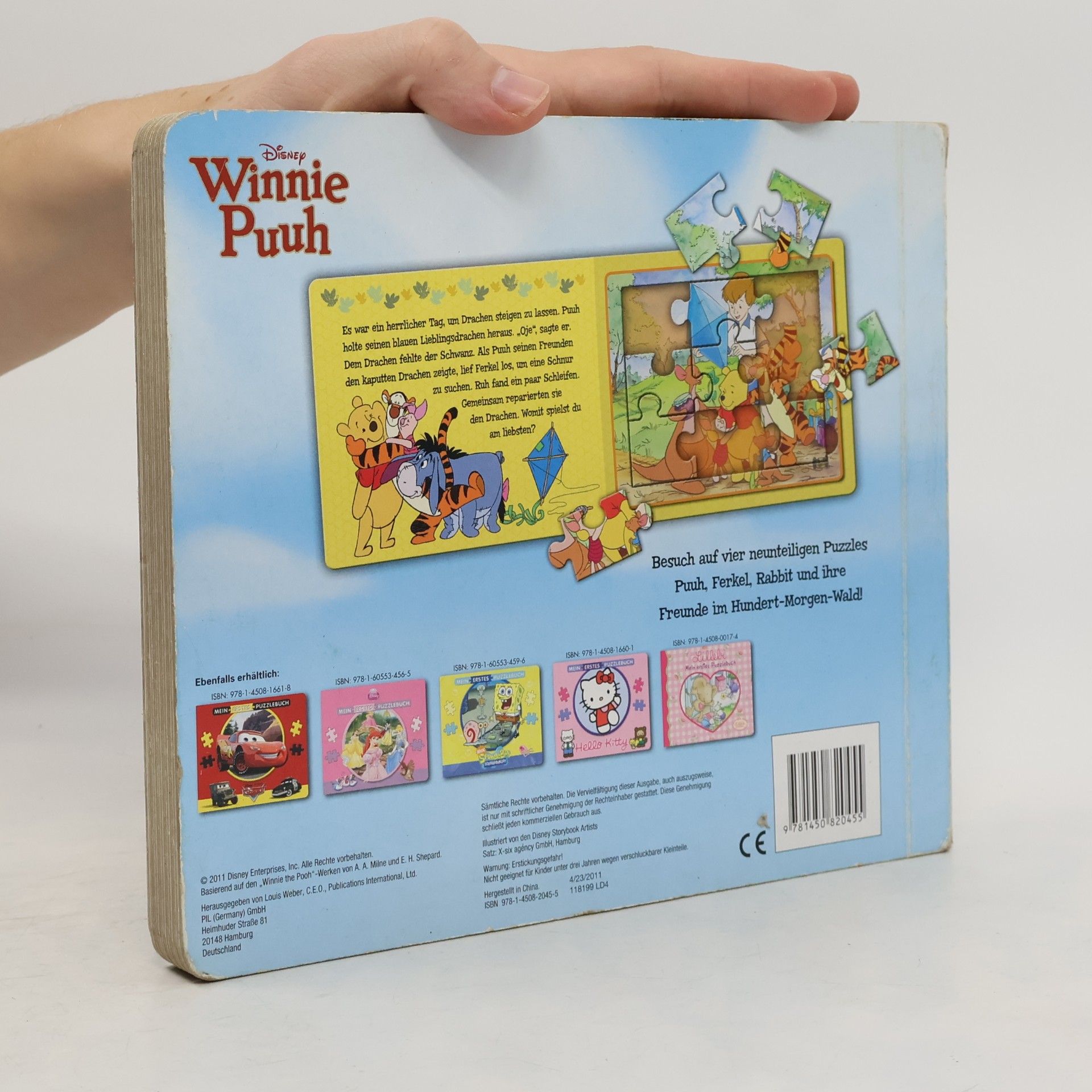 Various authors Winnie Puuh, Mein erstes Puzzlebuch