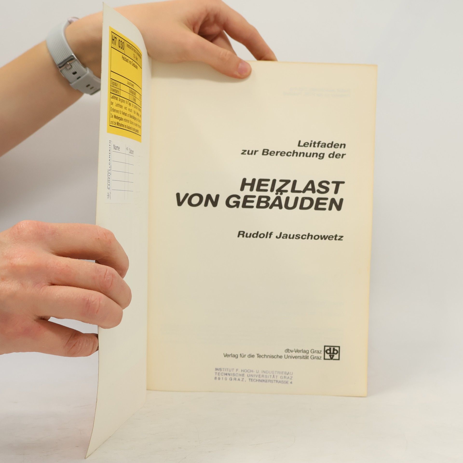 Jauschowetz Rudolf Heizlast von Gebäuden 16