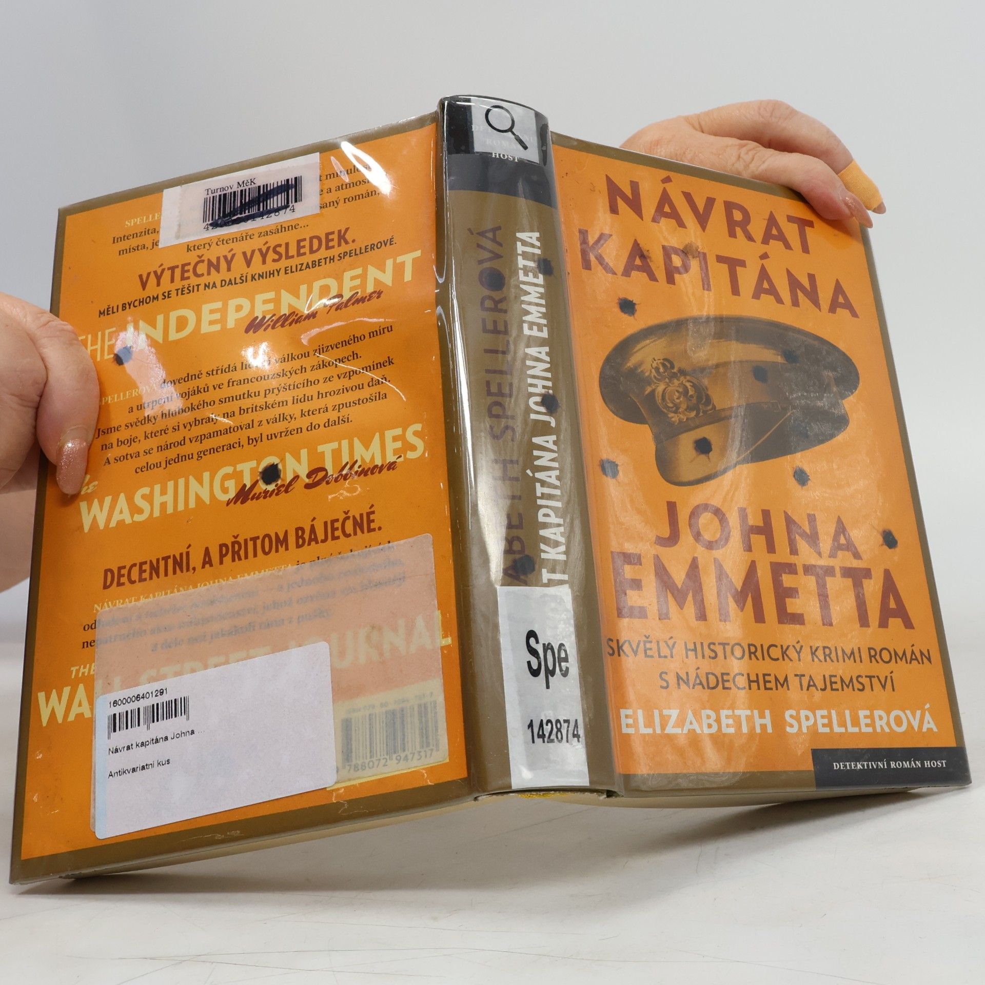 Elizabeth Speller Návrat kapitána Johna Emmetta