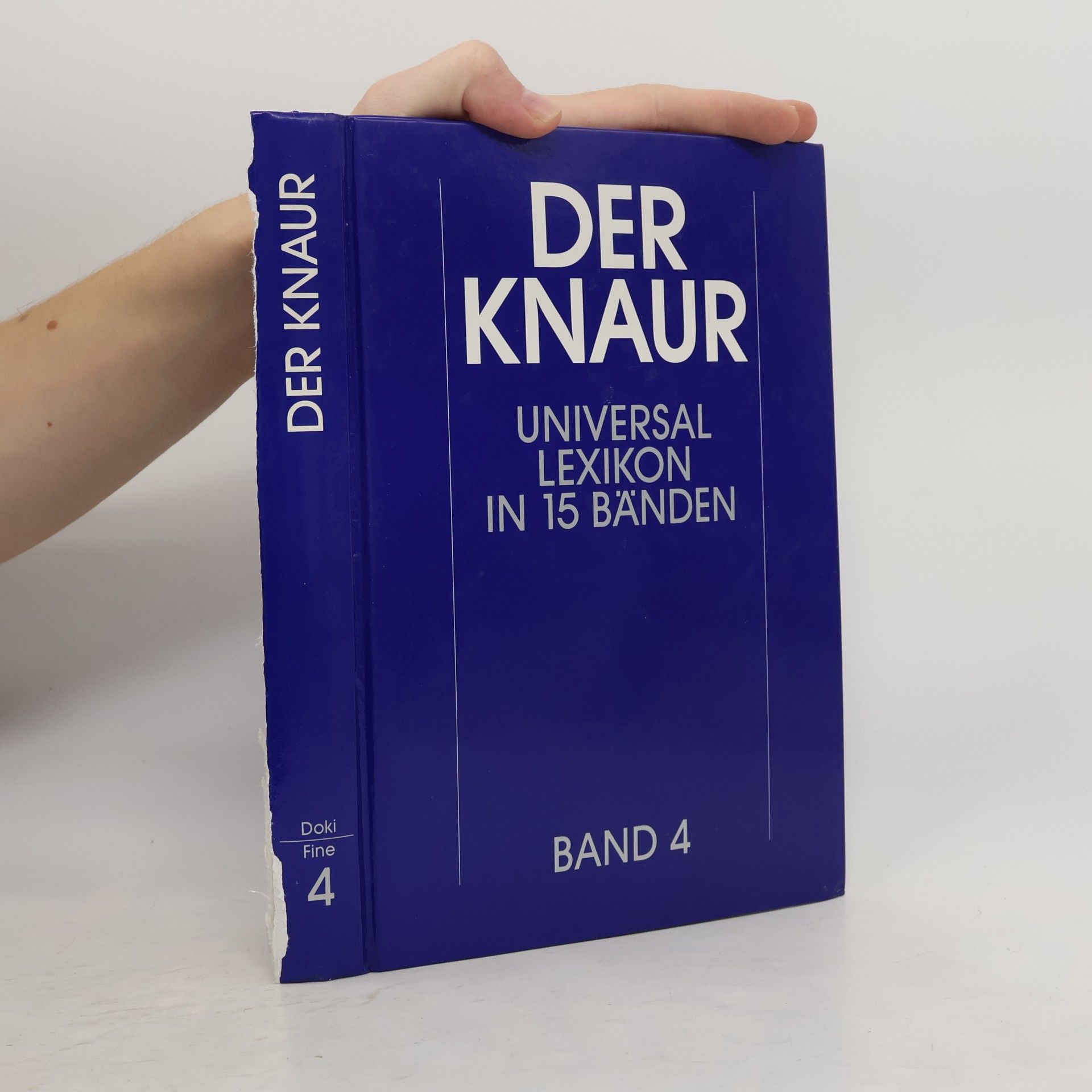 Collectif d'auteurs Der Knaur. Universal Lexikon in 15 Bänden. 4