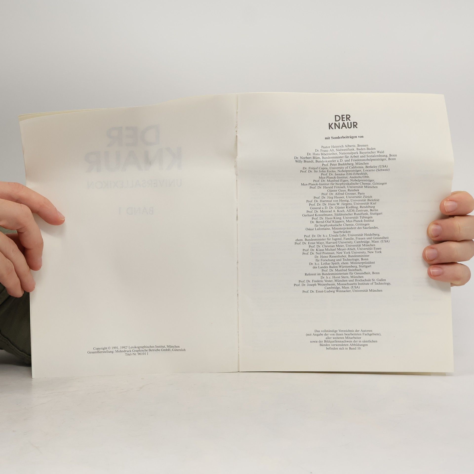 Collectif d'auteurs Der Knaur. Universal Lexikon in 15 Bänden. 4
