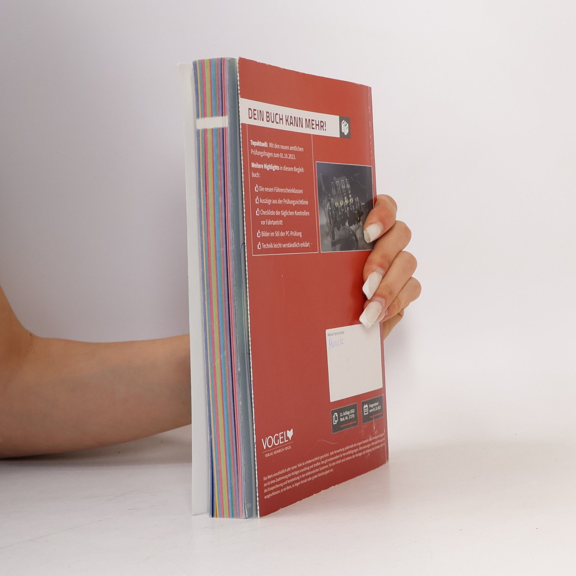 Various authors Das Begleitbuch zur Führerscheinausbildung