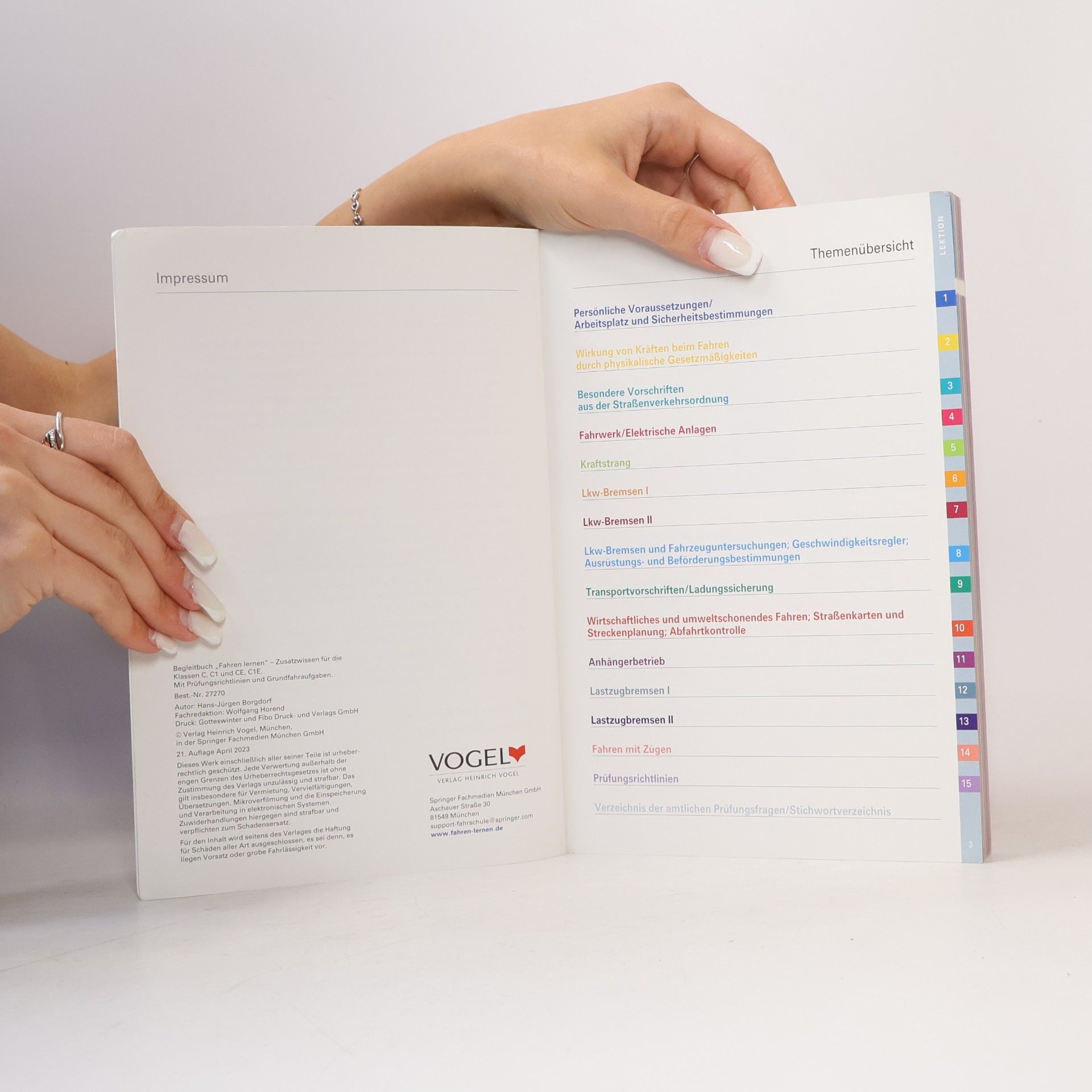 Various authors Das Begleitbuch zur Führerscheinausbildung