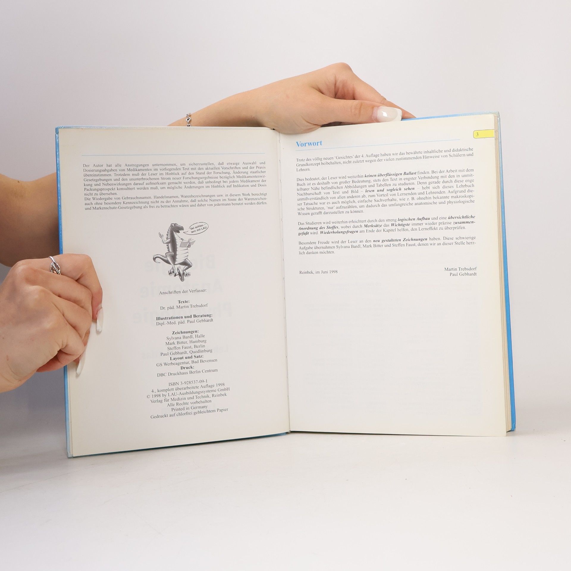 Martin Trebsdorf Biologie Anatomie Physiologie