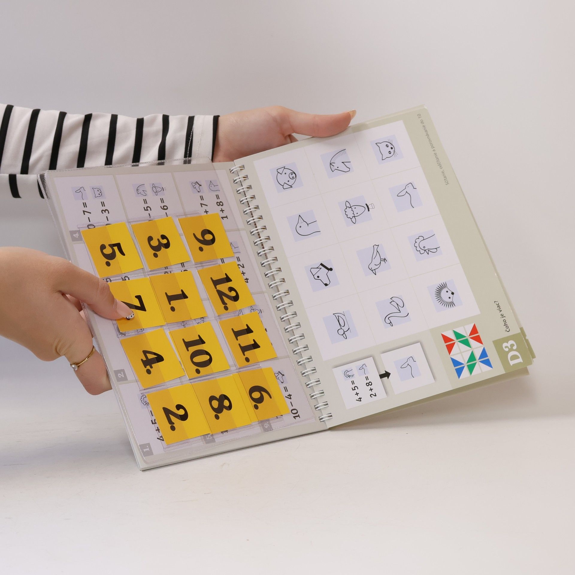 Martina Totkovičová Autokorektívne kartičky z matematiky - zošit A