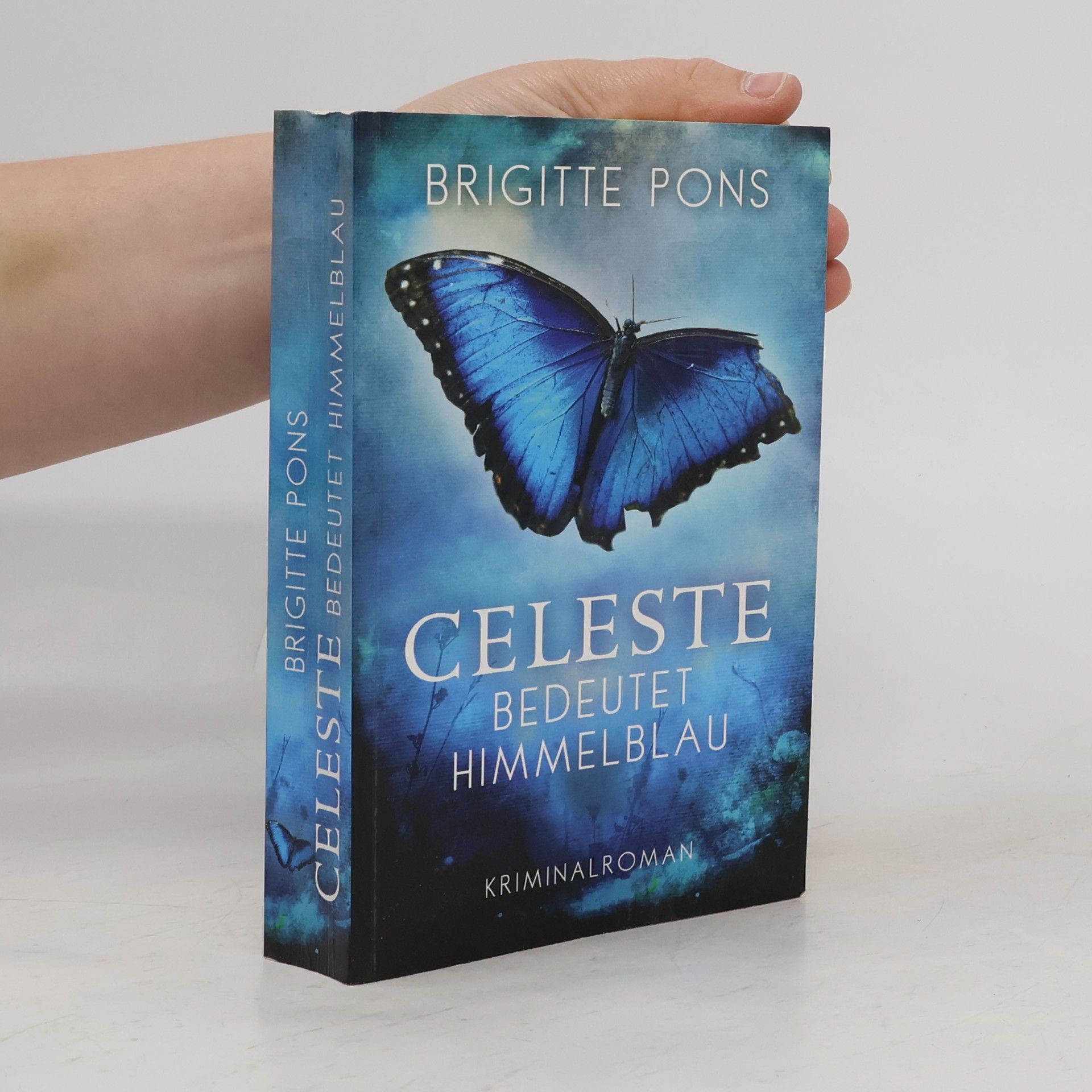 Brigitte Pons Celeste bedeutet Himmelblau