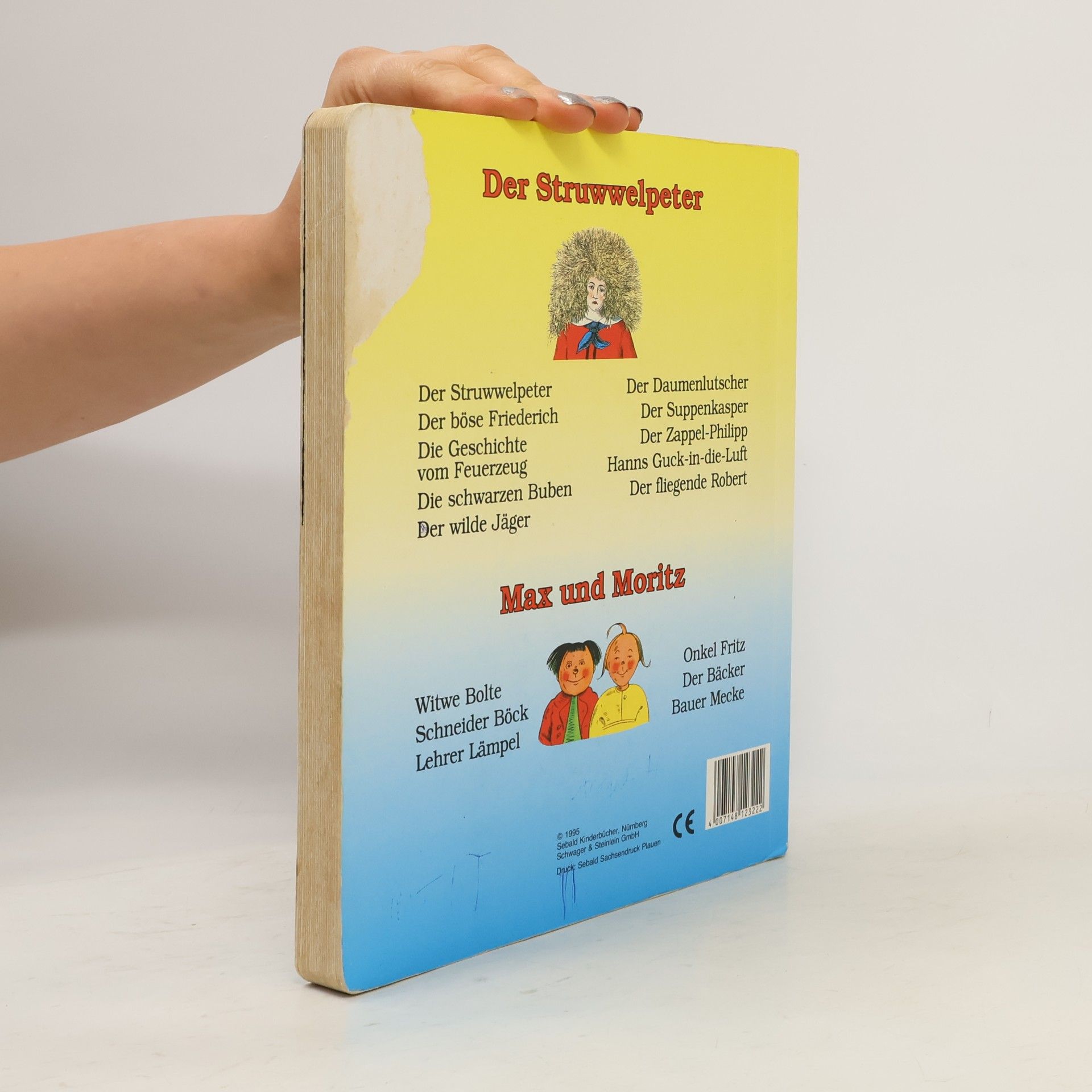 Heinrich Hoffmann Der Struwwelpeter. Max und Moritz. Sonderausgabe