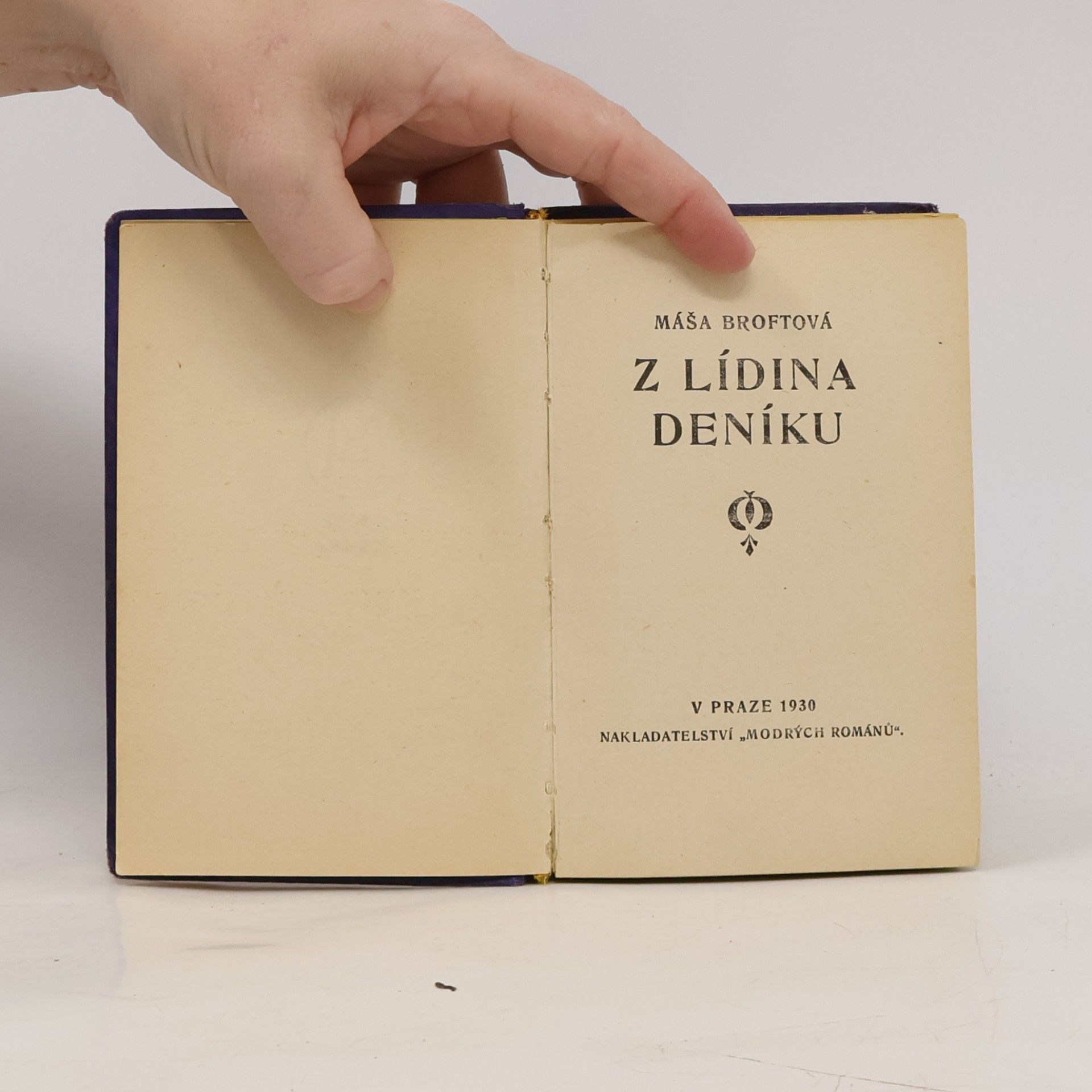 Máša Broftová Z Lídina deníku