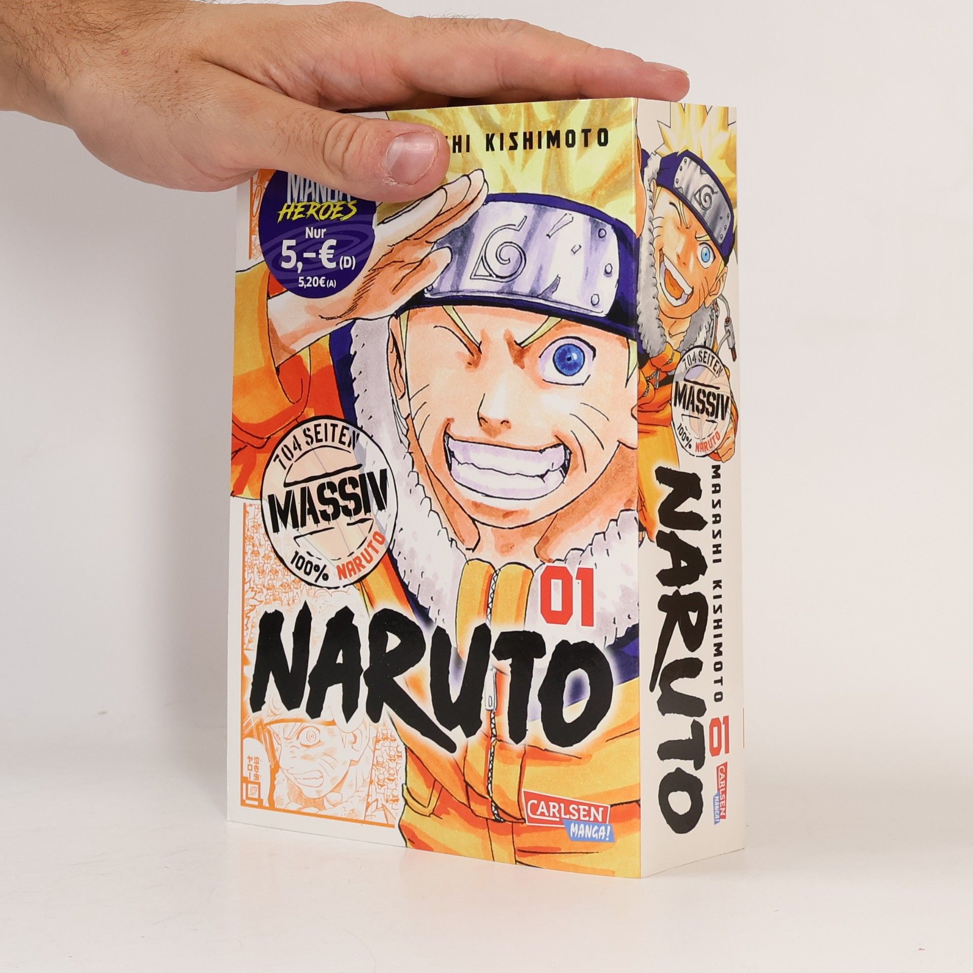 Masaši Kišimoto Naruto Massiv 01