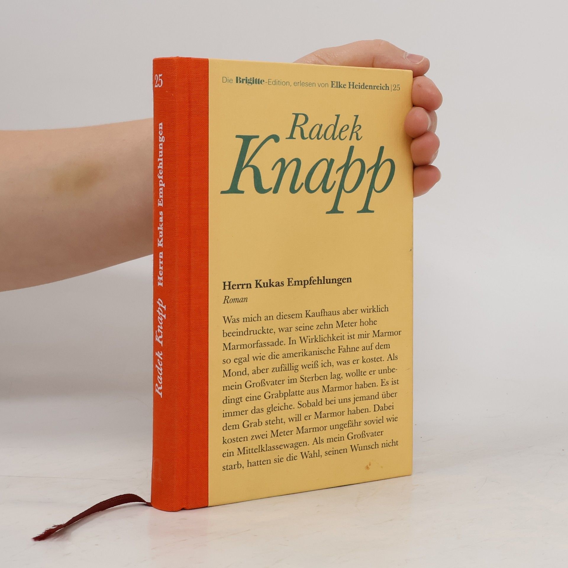 Radek Knapp Herrn Kukas Empfehlungen
