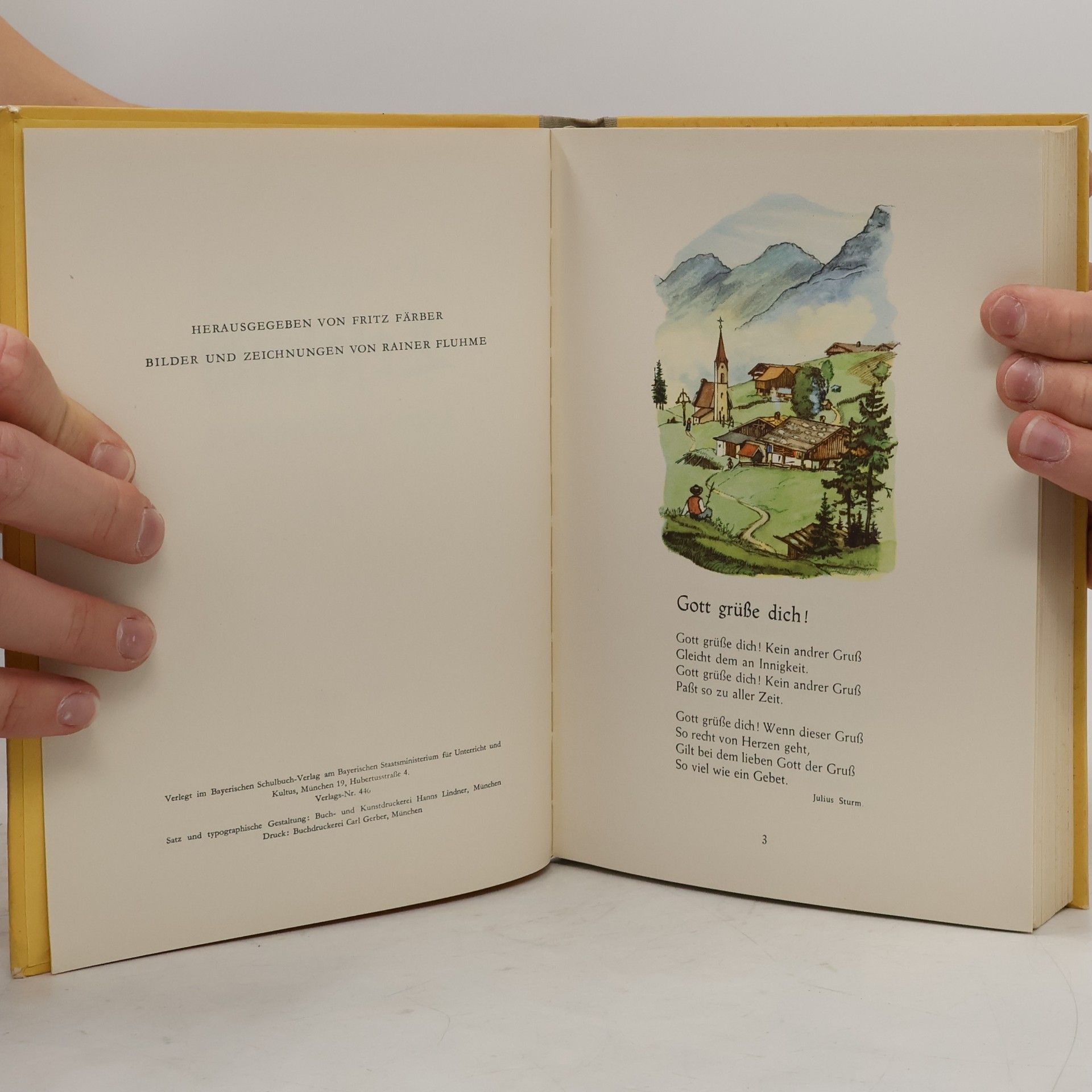 Fritz Färber Bayerisches Lesebuch für das 3. und 4. Schuljahr