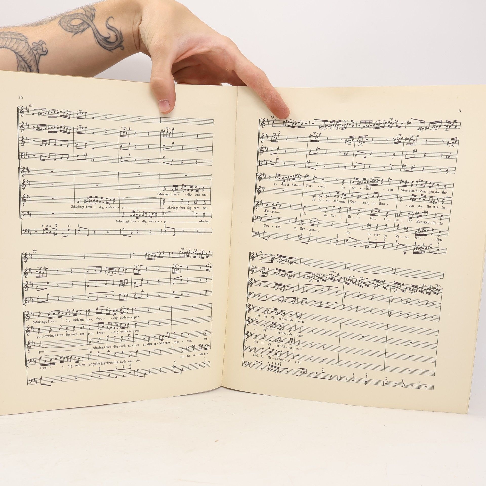 Bach Schwingt freudig euch empor