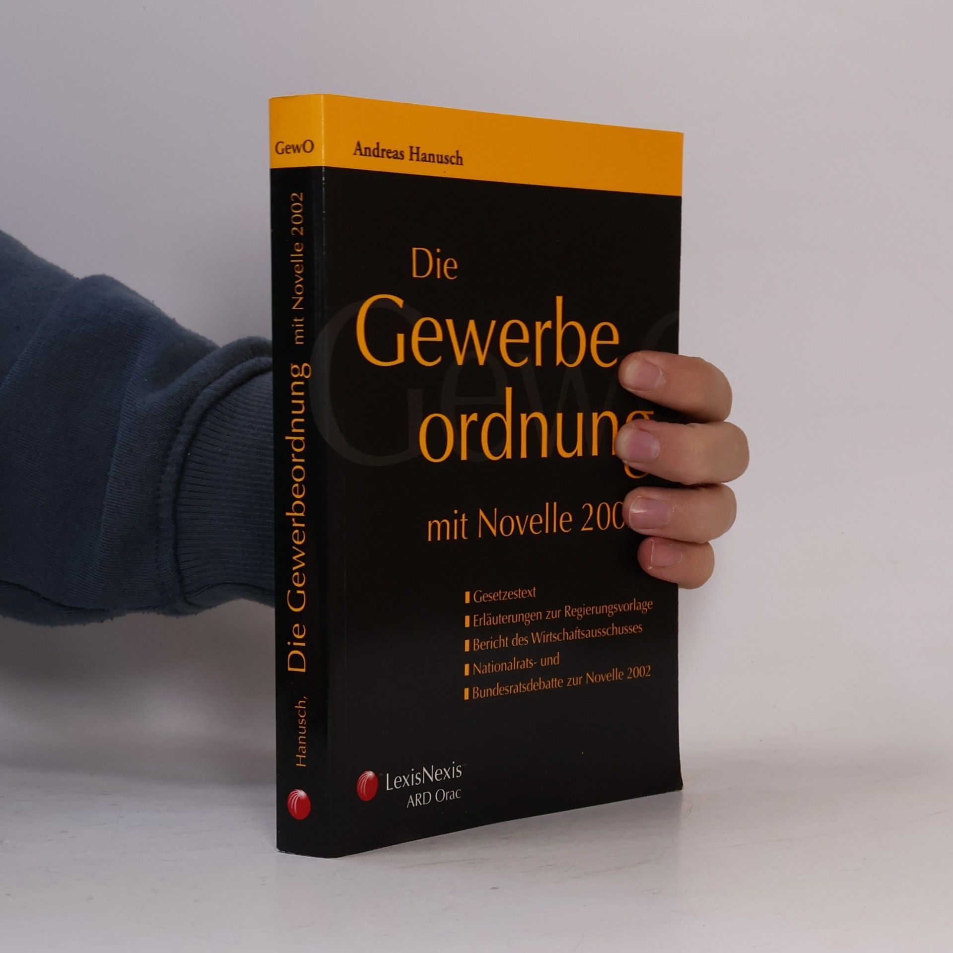 Andreas Hanusch Die Gewerbeordnung mit Novelle 2002