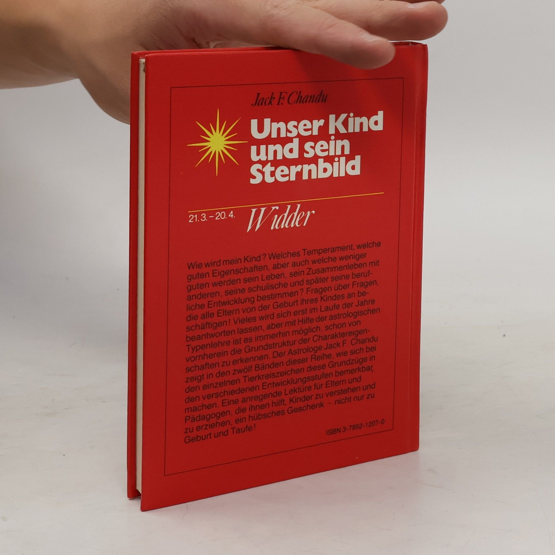 Jack F. Chanan Unser Kind und sein Sternbild. Widder