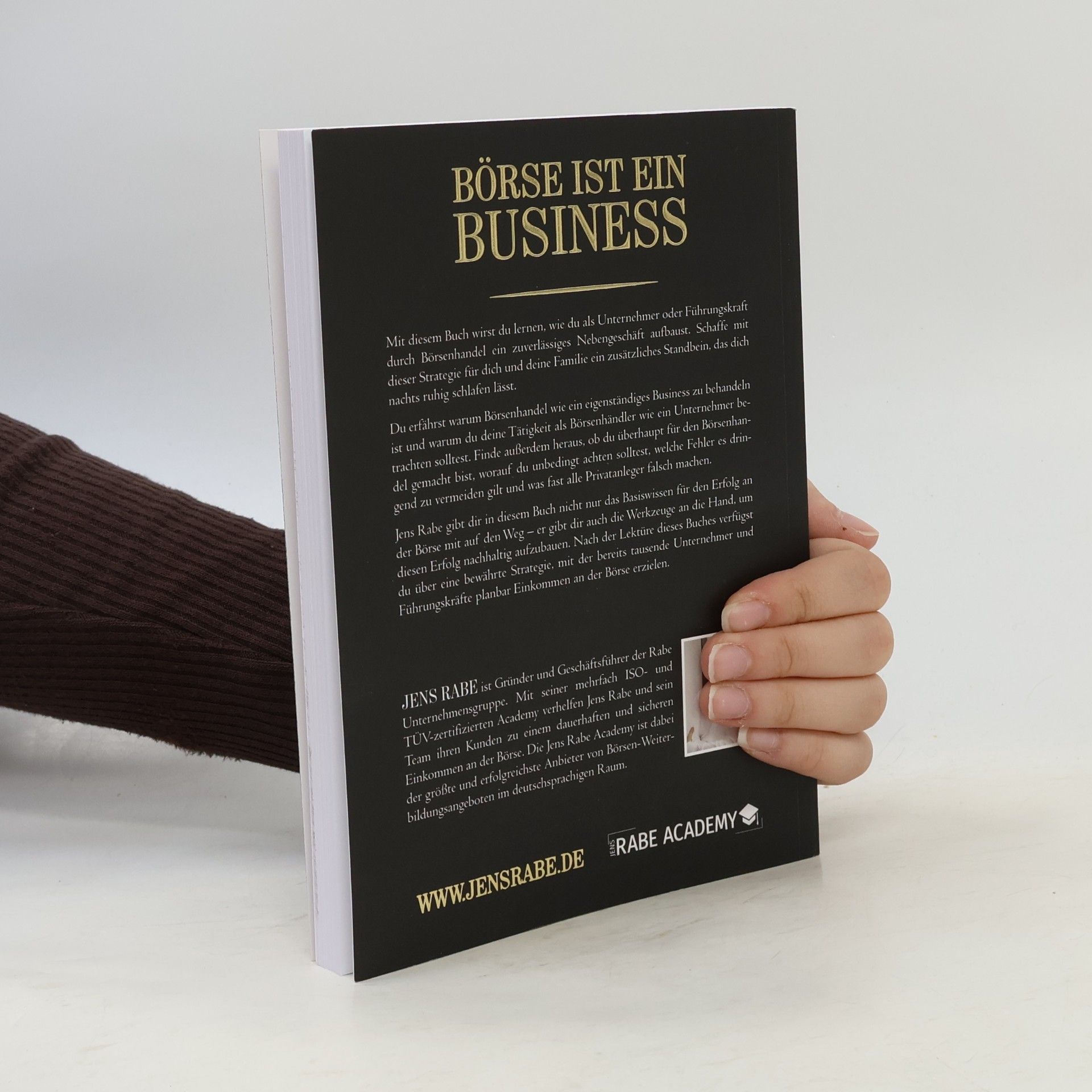 Jens Rabe Börse ist ein Business