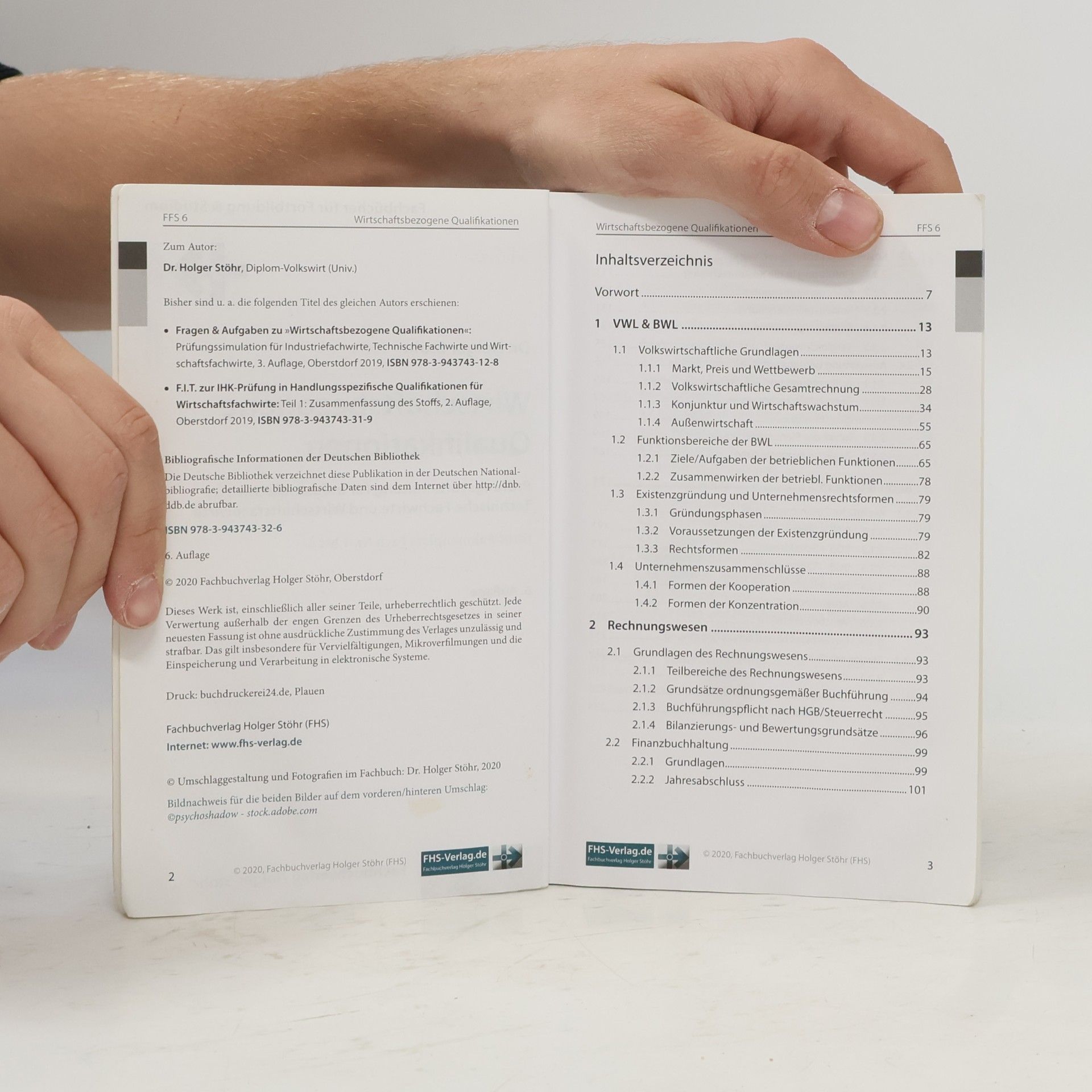 Holger Stöhr Fachbücher für Fortbildung & Studium: Wirtschaftsbezogene Qualifikationen
