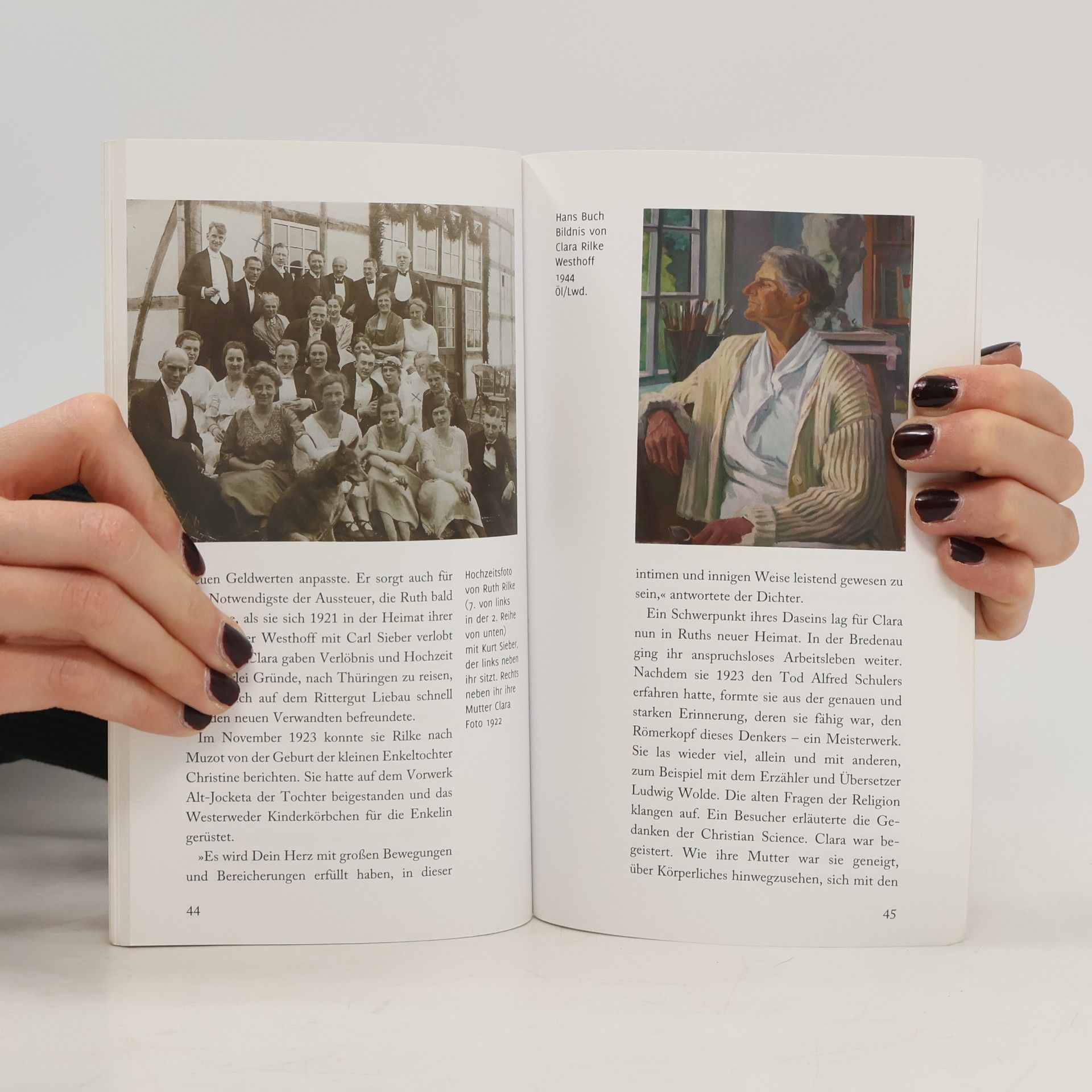 Else Alpers Clara Rilke-Westhoff und Rainer Maria Rilke