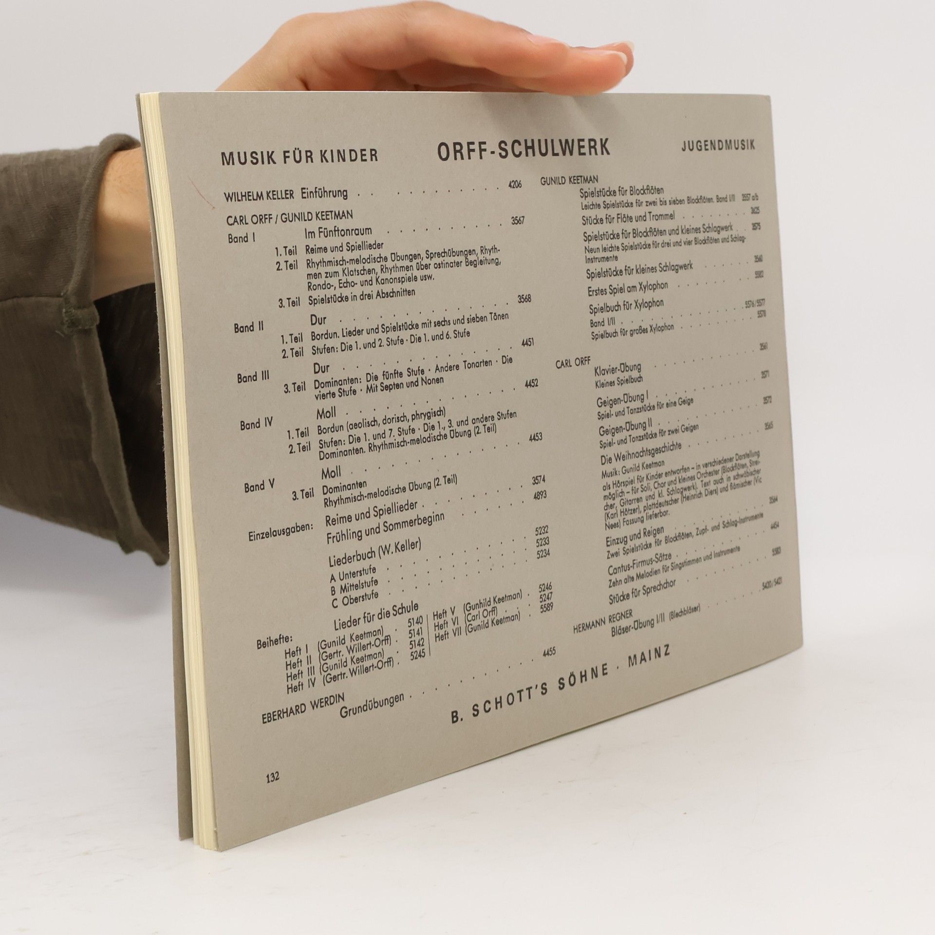 Gunild Keetman Orff-Schulwerk