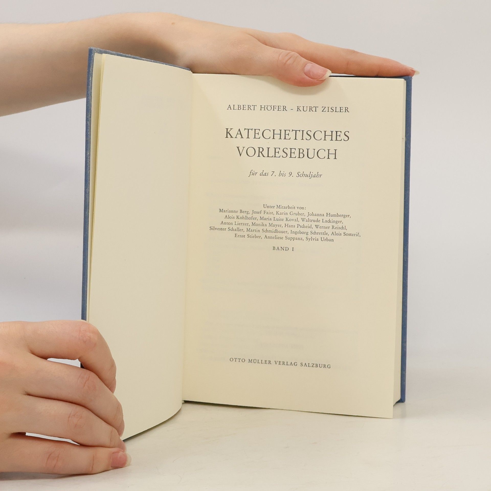 Albert Höfer Katechetisches Vorlesebuch I 7.-9. Schuljahr