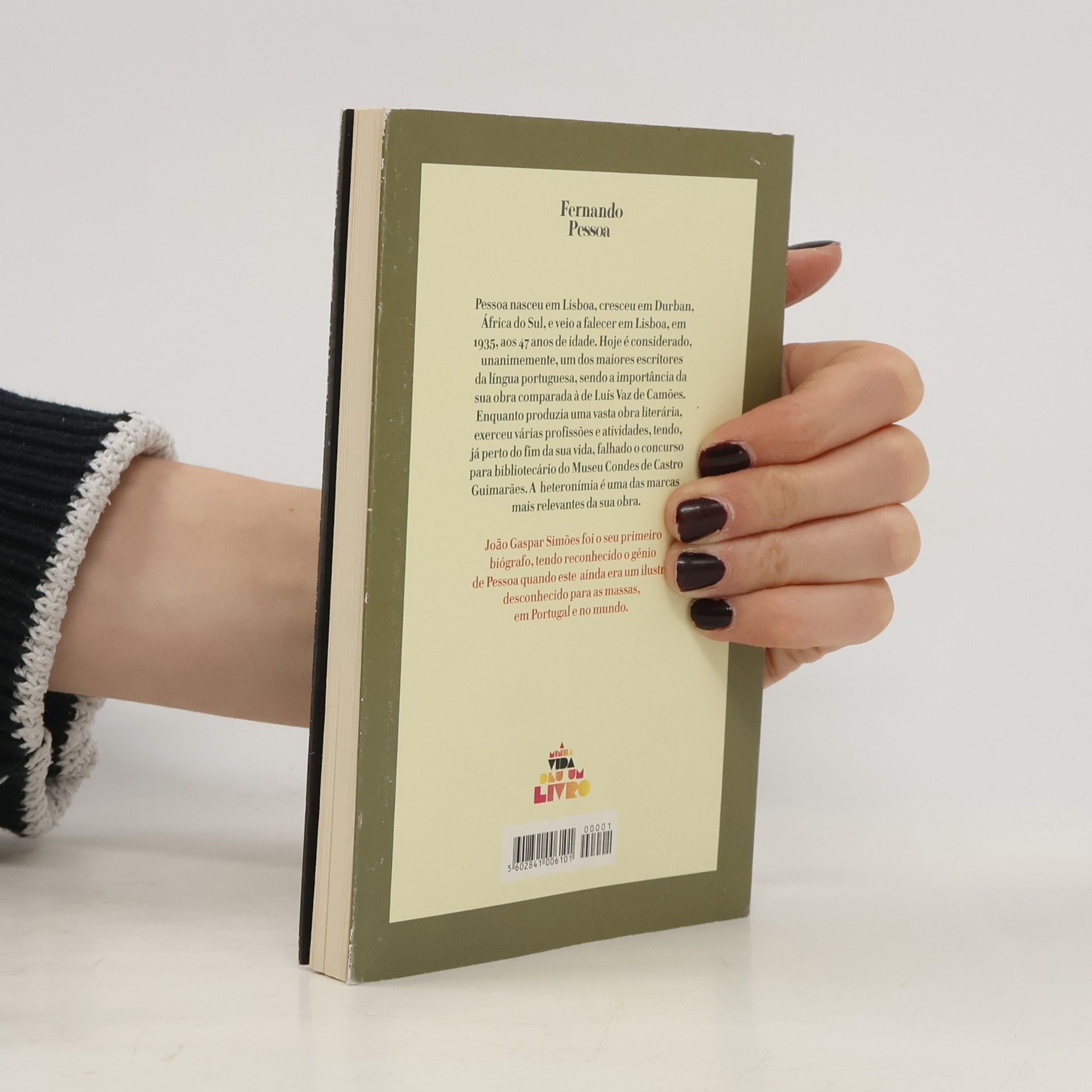 Fernando Pessoa A Minha Vida Deu um Livro
